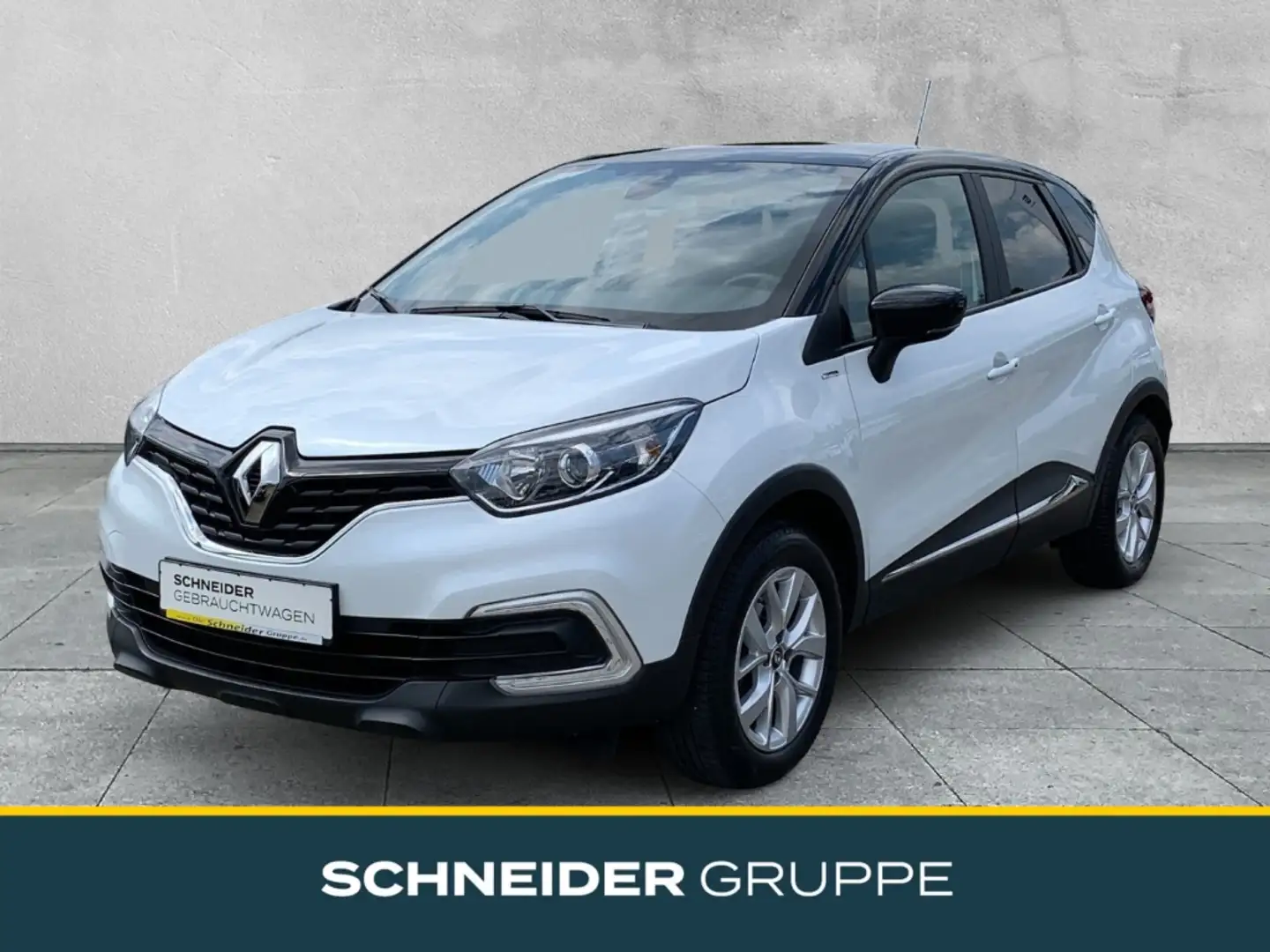 Renault Captur LIMITED TCe 130 GPF KLIMA+NAVI+DAB+SHZ Blanc - 1