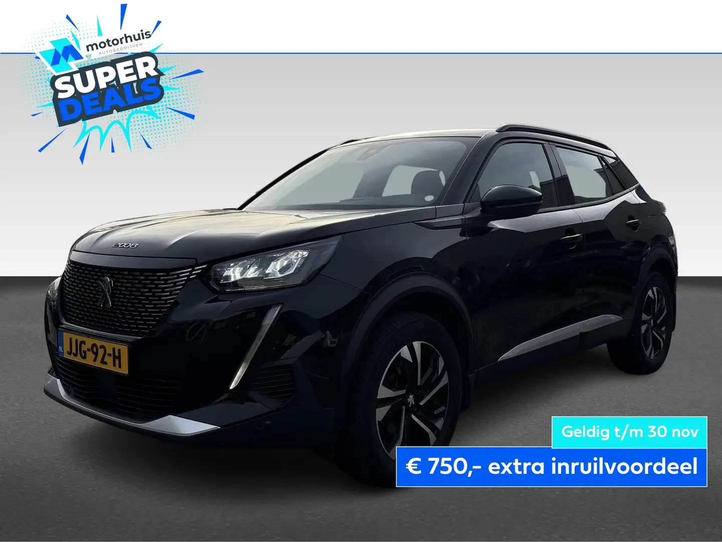 Peugeot 2008 1.2 TURBO 130PK ALLURE NAVI CAMERA WINTERPACK Noir - 1