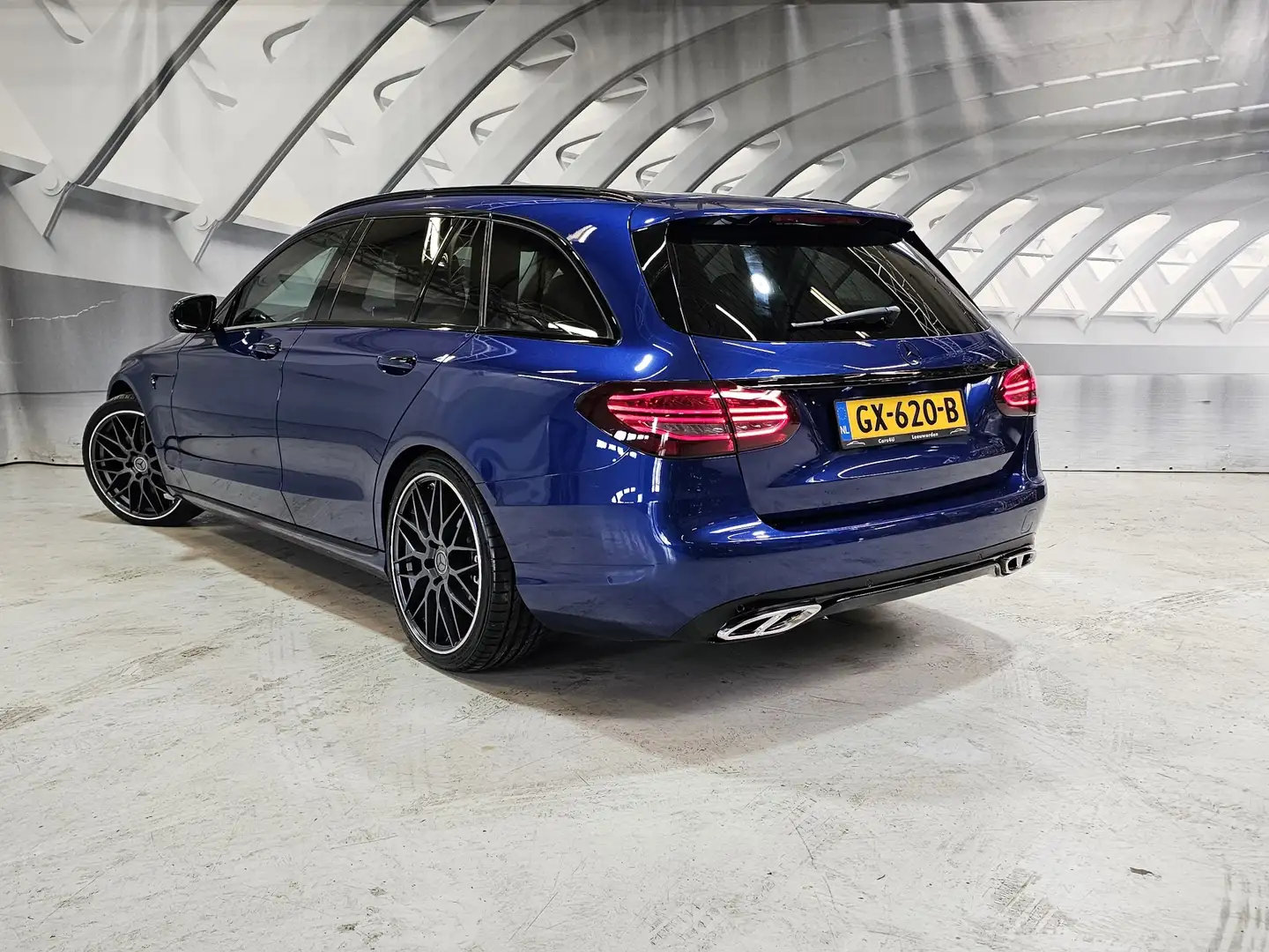 Mercedes-Benz C 350 Night Edition Blauw - 2