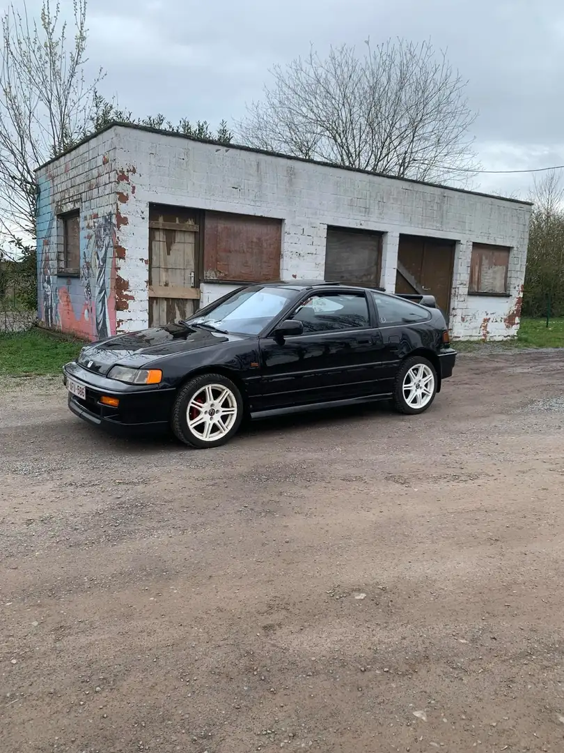 Honda CRX Black - 1