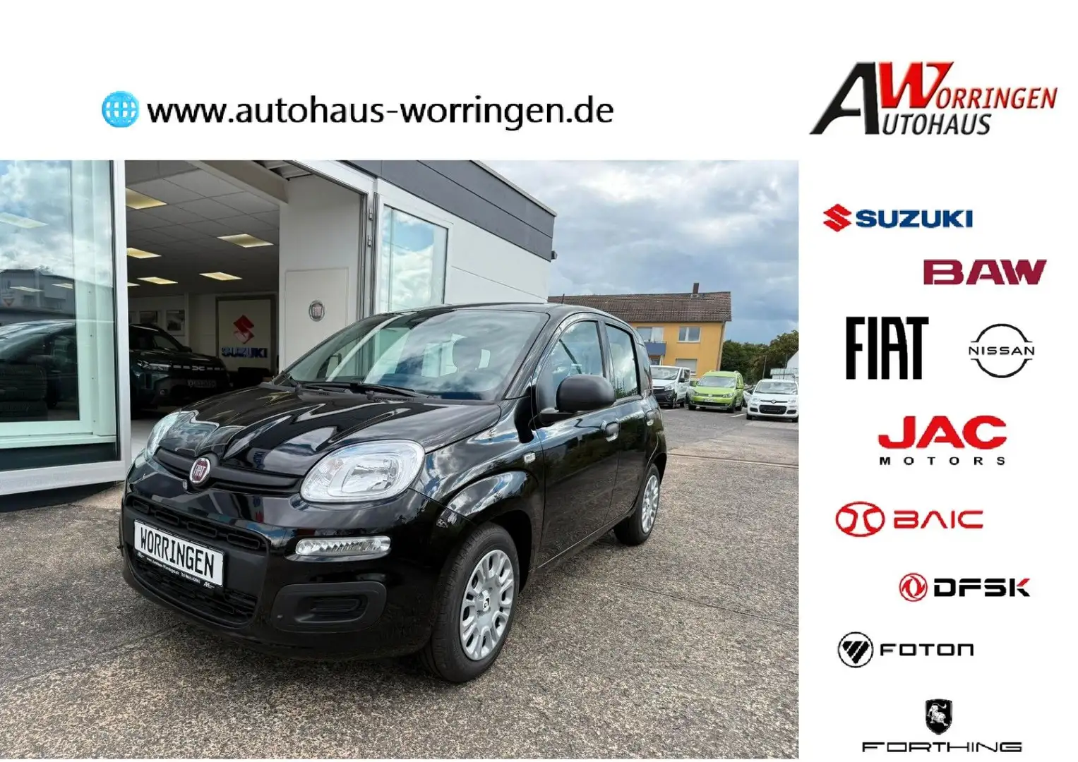 Fiat Panda 1.0 Hybrid Schwarz - 1