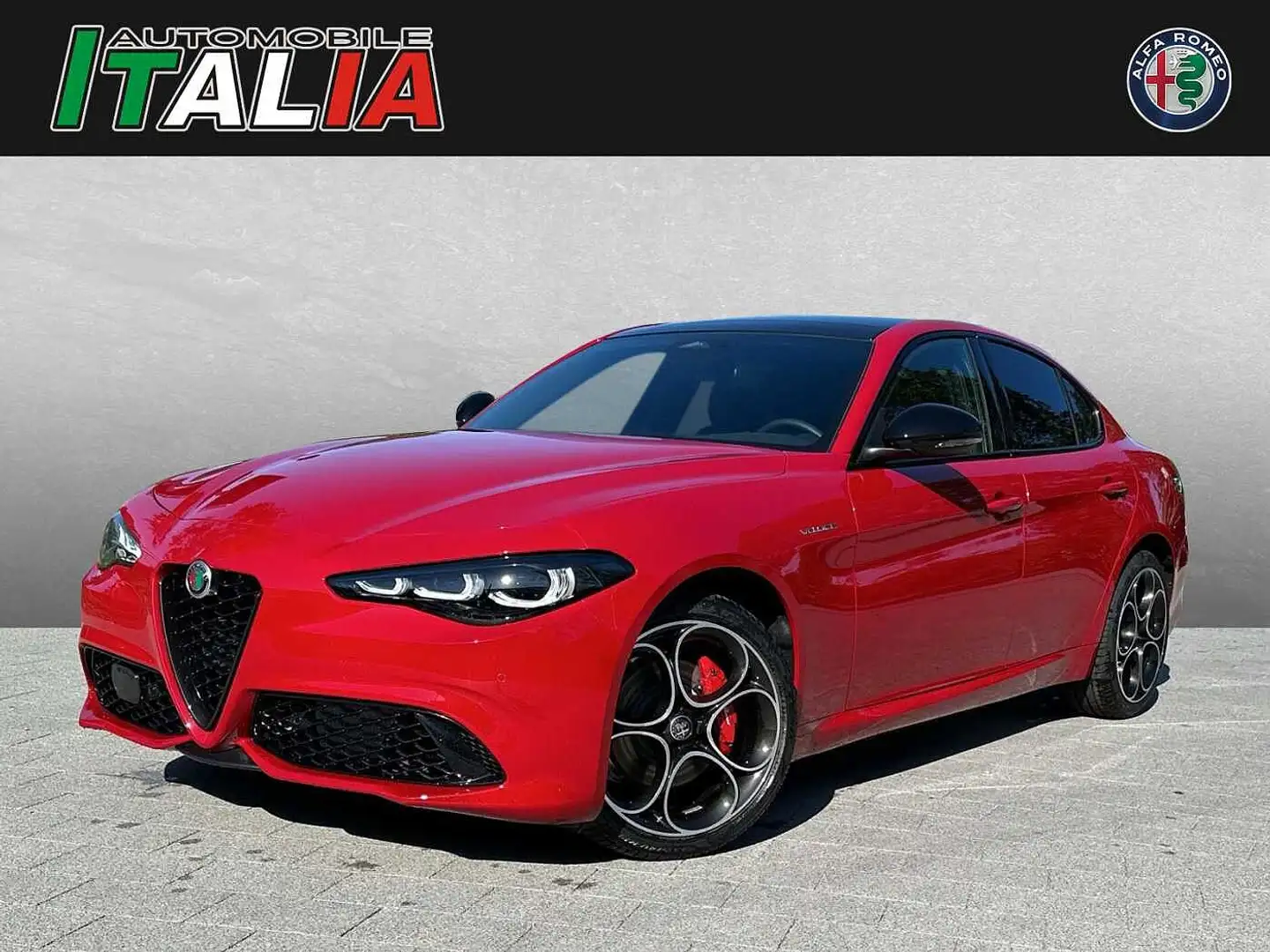 Alfa Romeo Giulia Veloce 2.0 Turbo *Panorama* Rot - 1