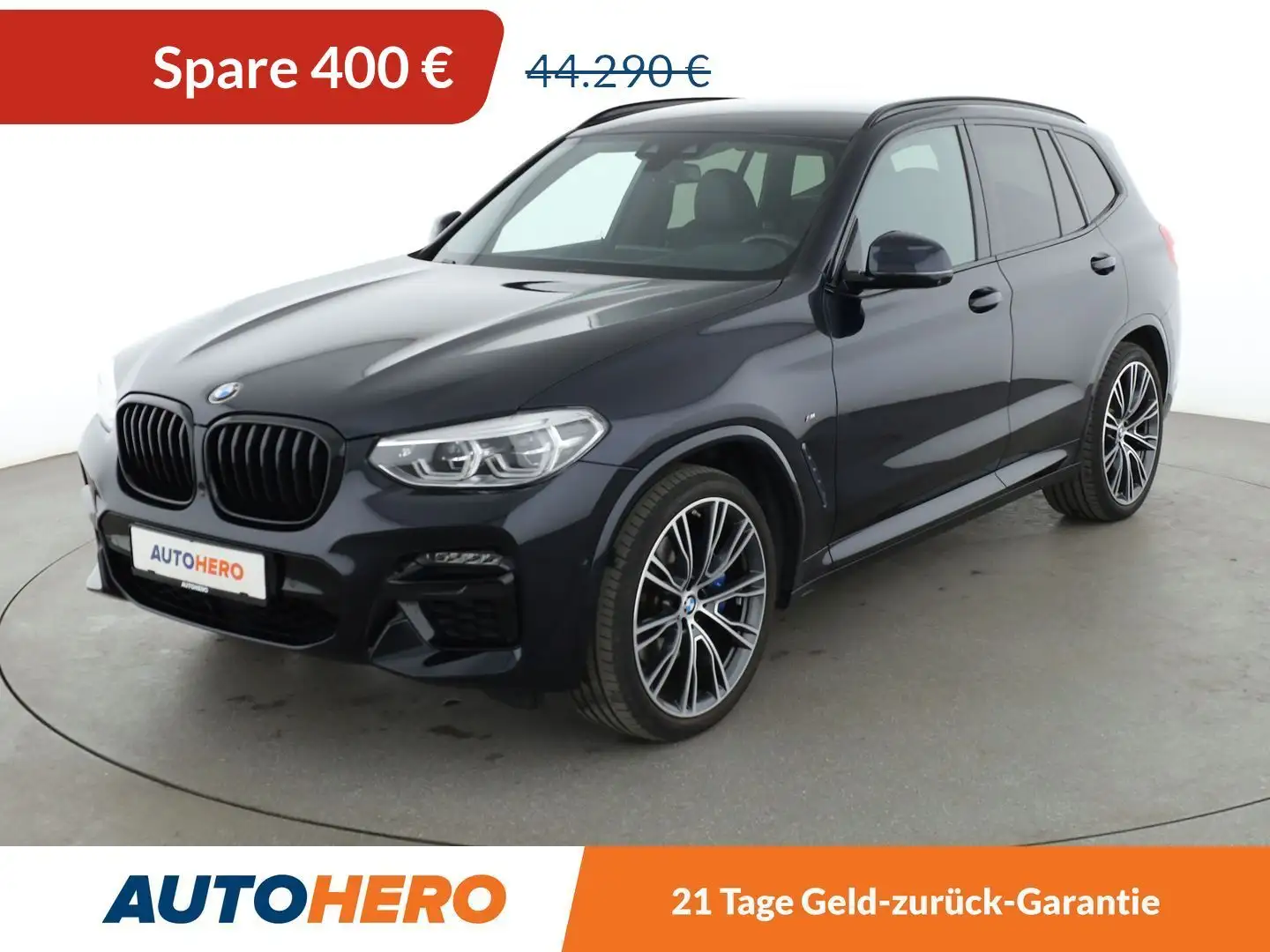 BMW X3 M40i Aut.*NAVI*LED*ACC*HUD*PDC*AHK*360° Schwarz - 1