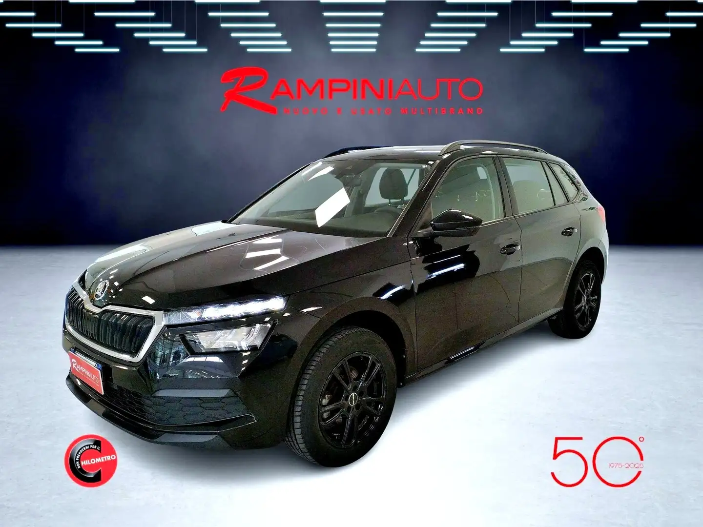 Skoda Kamiq 1.0 TSI 95 Cv Km 55.000 Iva Esposta Pronta Consegn Nero - 1
