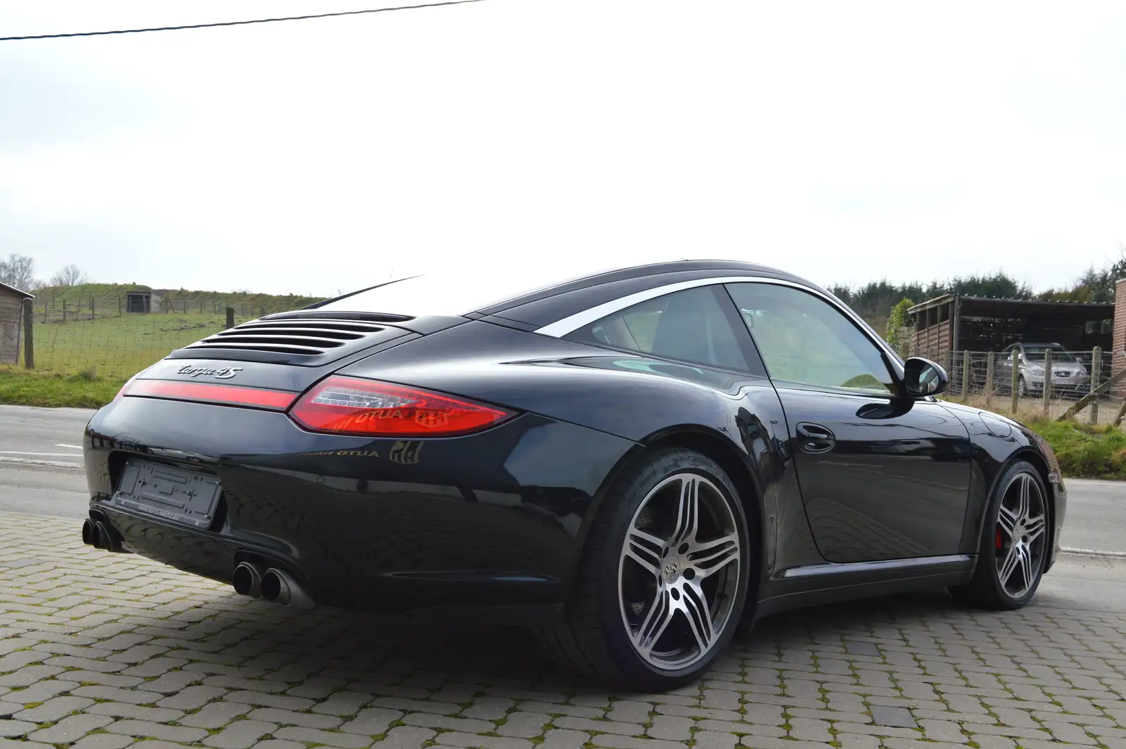 Porsche 997 .2 911 Targa 4S 3.8i PDK Sportchrono - Sportseats Zwart - 2