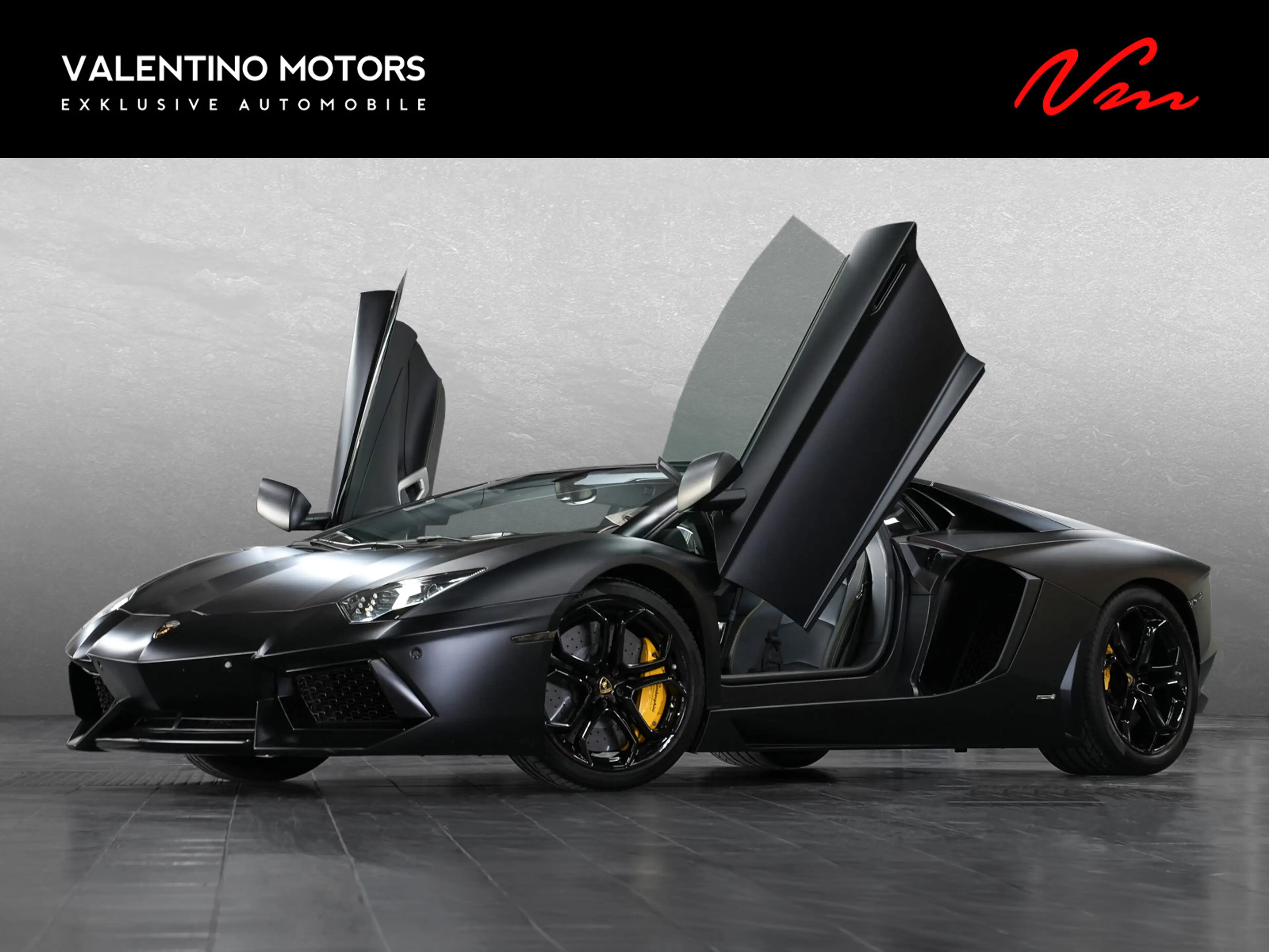 Lamborghini Aventador LP700-4 - Nero Nemesis | Sport-AGA