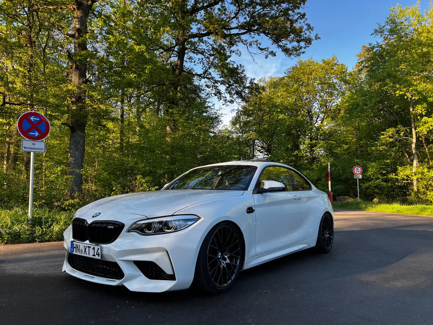BMW M2 Competition/KW-V3/DE Auto/2jahreGarantie/Carbon Weiß - 1