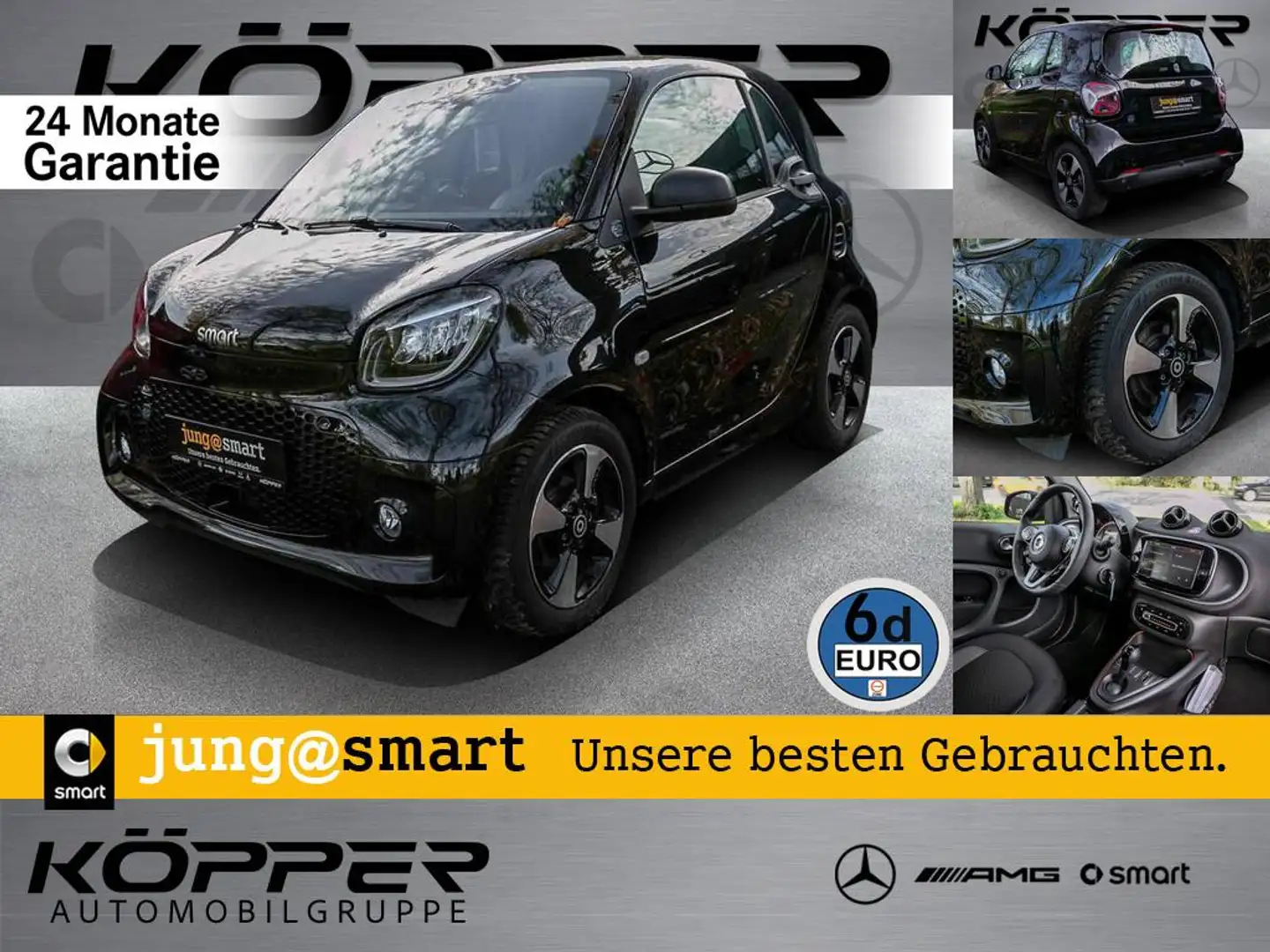 smart forTwo EQ EXCLUSIVE BLACK LAST ONE Kamera LED Schwarz - 1