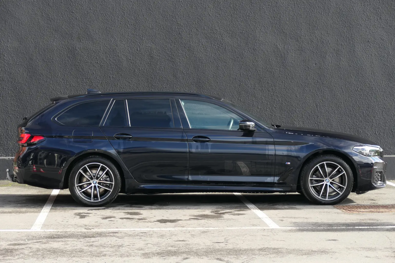 BMW 520 Touring Blauw - 2