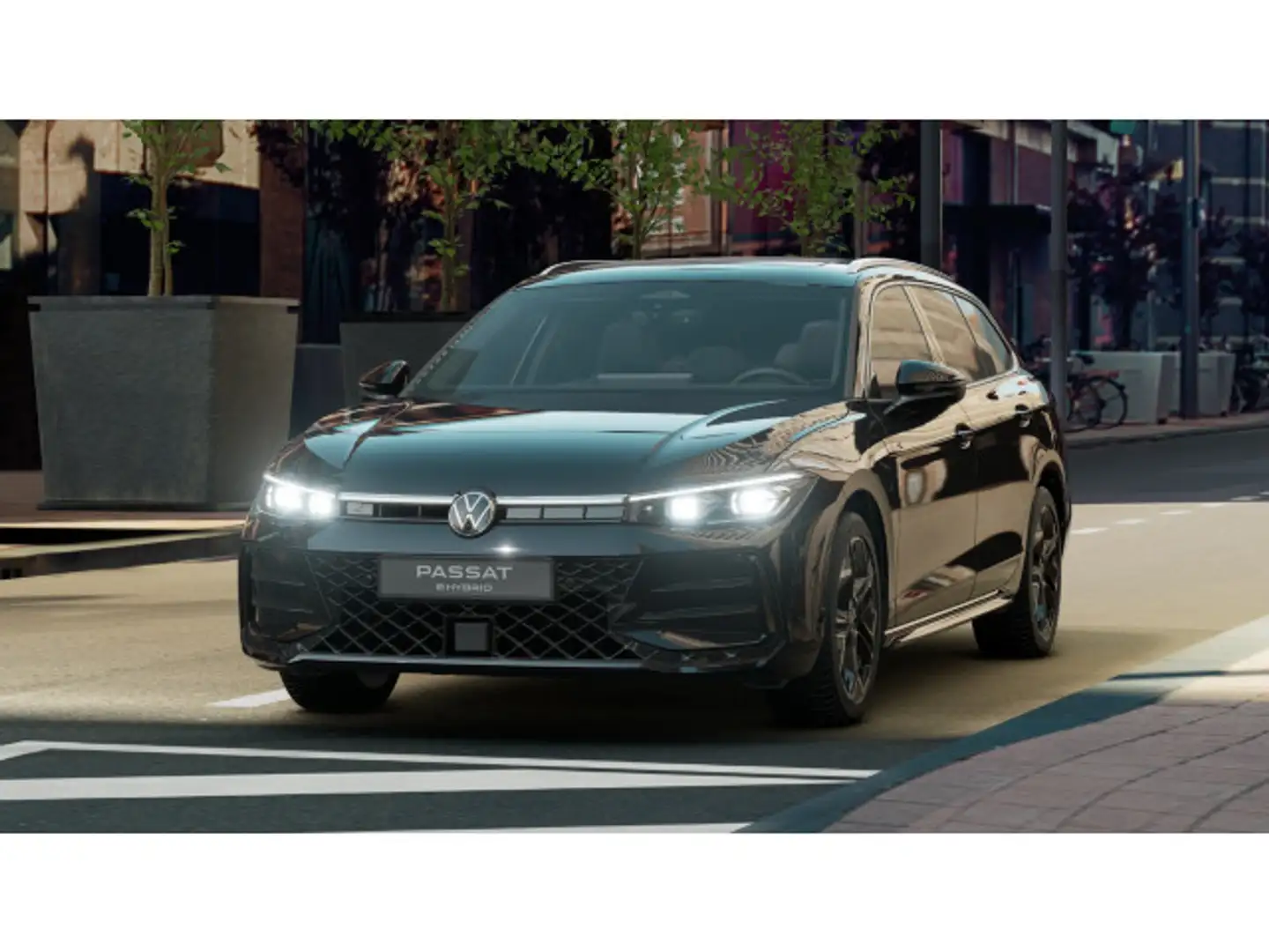 Volkswagen Passat Variant Passat R-Line 1.5 eHybrid OPF 177 PS / 115 PS DS Zwart - 2