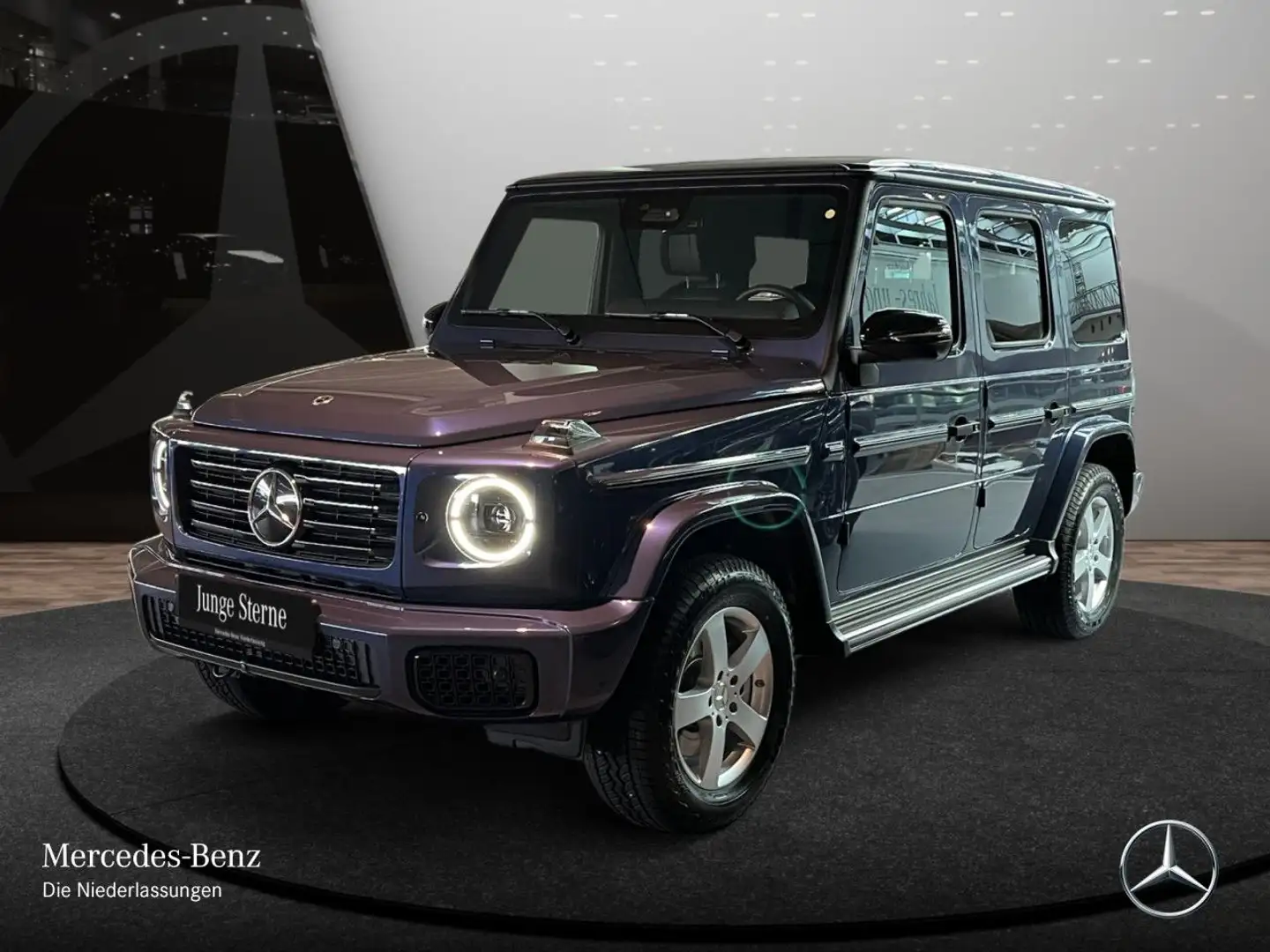 Mercedes-Benz G 450 d Exclusive Burmester 3D 360° Stdhzg Distr. Blau - 2