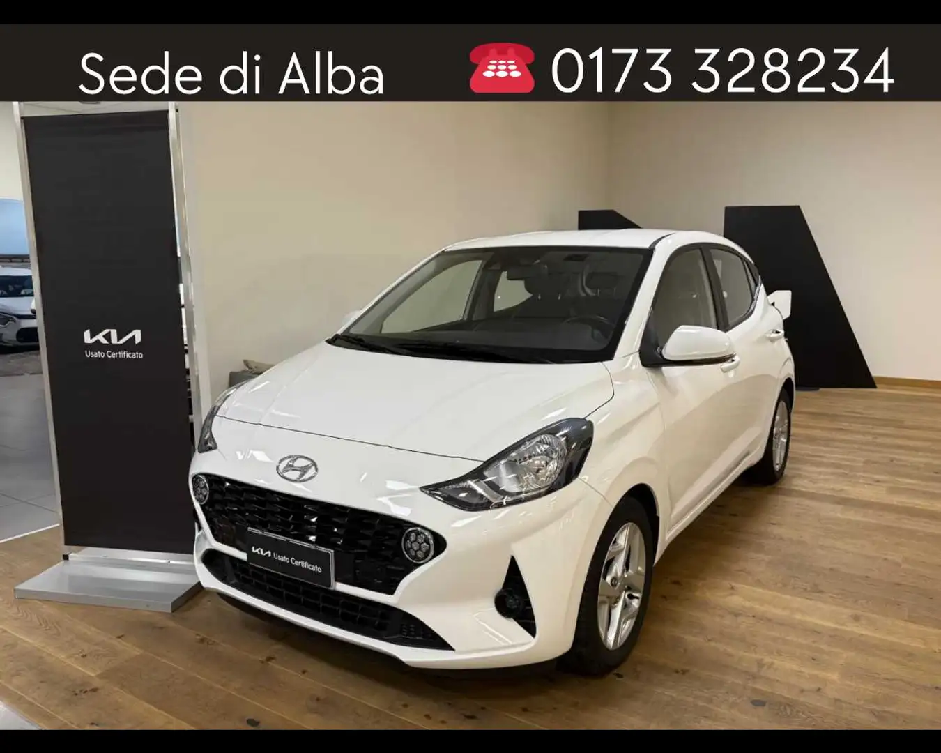 Hyundai i10 1.0 MPI Tech Blanc - 1
