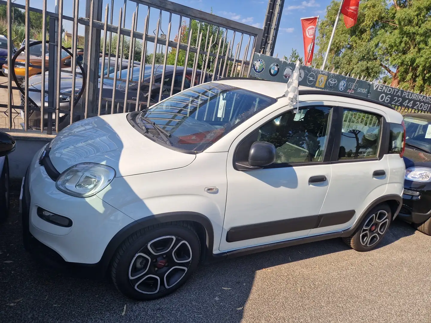 Fiat Panda 2021 1.0 firefly hybrid SCHERMO GRANDE +MULTIF. Bianco - 2