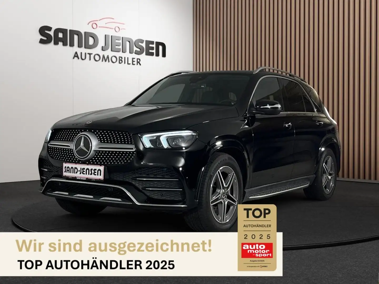 Mercedes-Benz GLE 350 de AMG Line AHK Burmester 20" Kessy Totw Negru - 1
