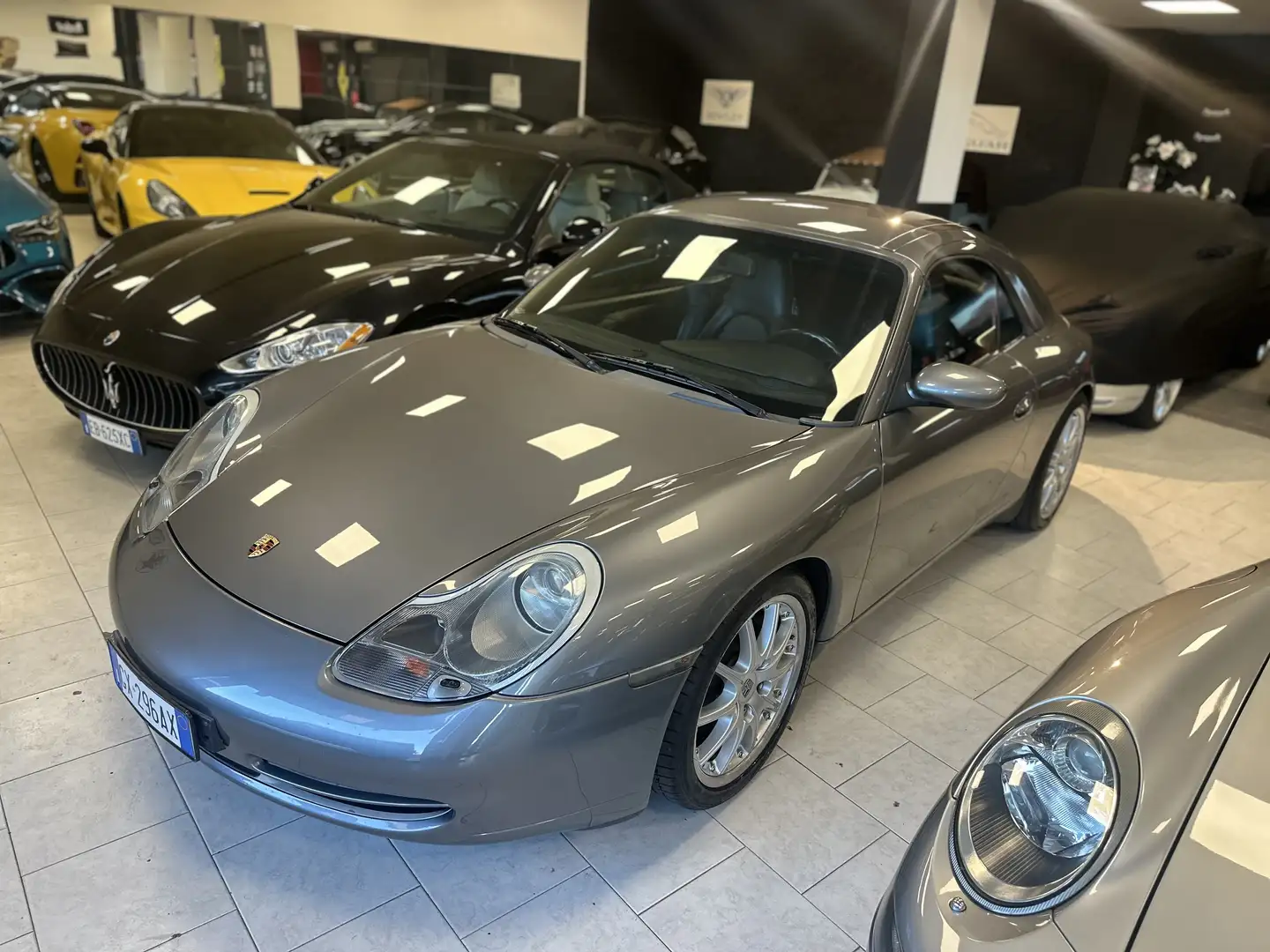 Porsche 996 carrera 2 cabrio manuale  iscritta ASI Grau - 1