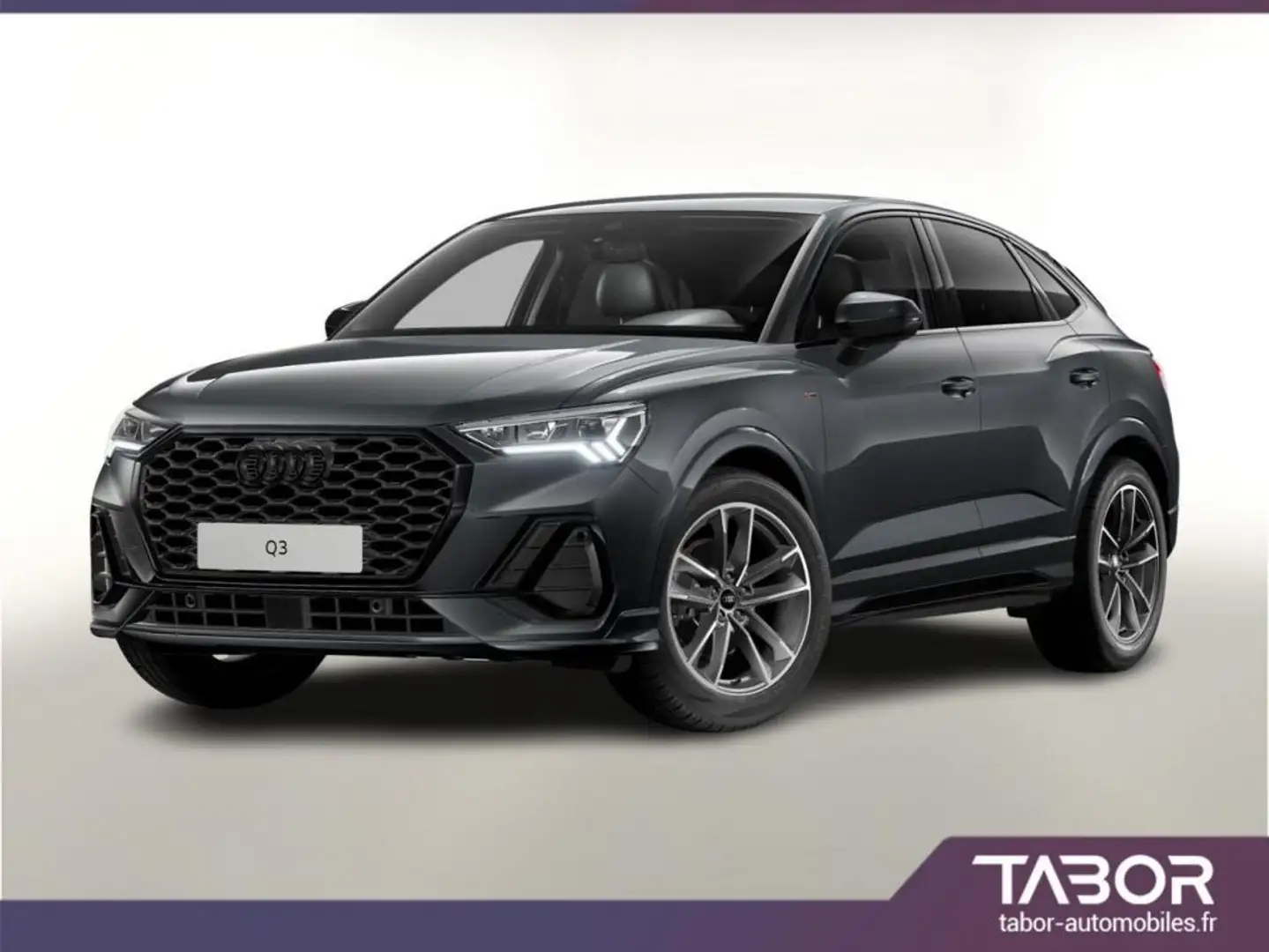 Audi Q3 35 TDI S tronic 2xS line Gris - 1