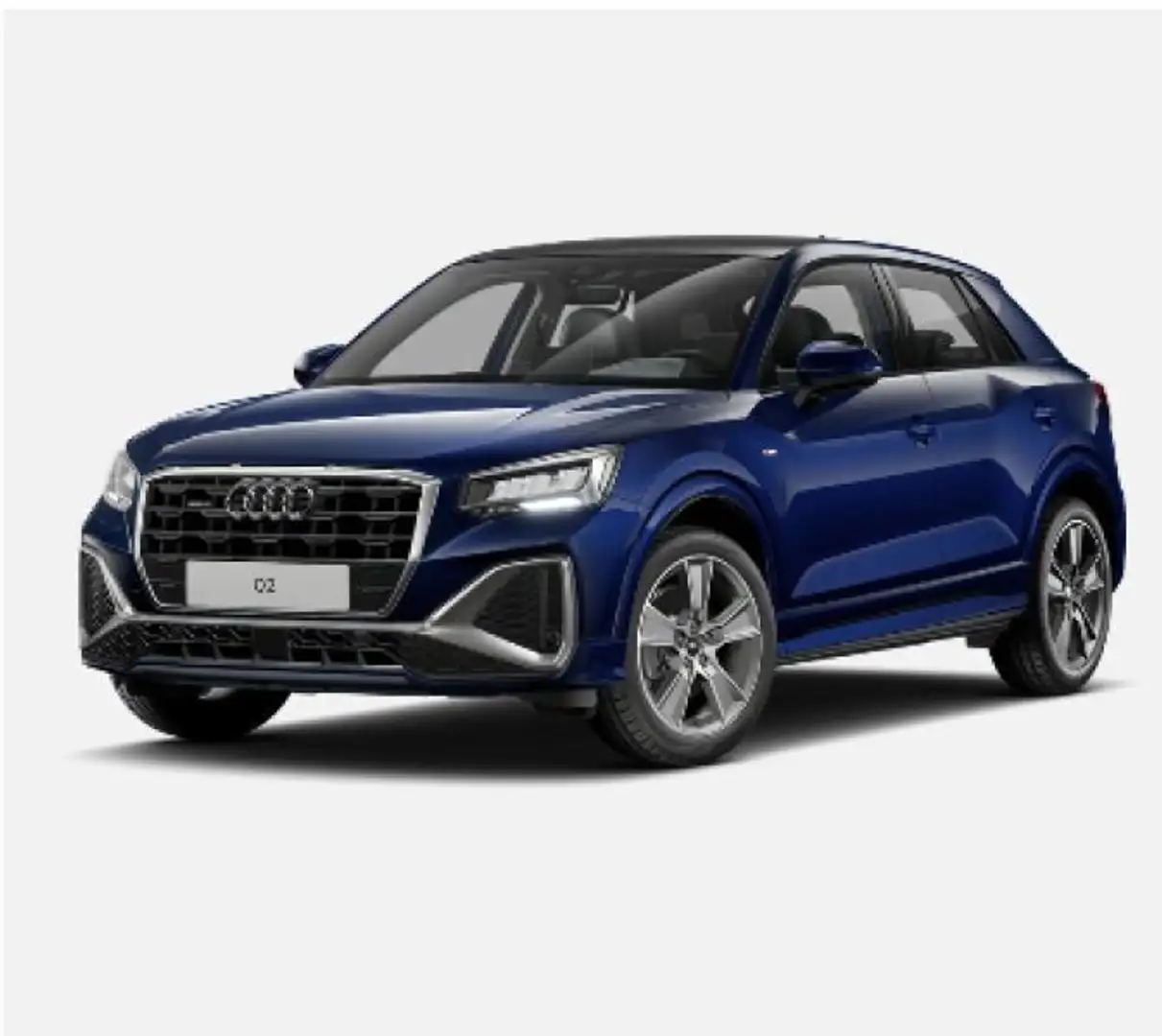 Audi Q2 40 TFSI quattro S tronic S line Blau - 2