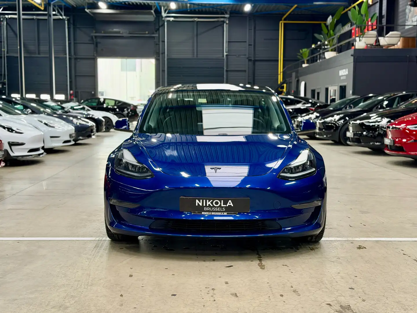 Tesla Model 3 PERFORMANCE - FACELIFT - 20" UBERTURBINES Blau - 2