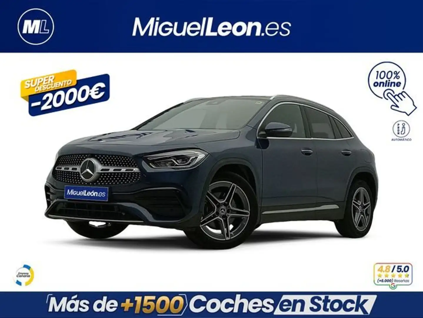 Mercedes-Benz GLA 250 e Azul - 1