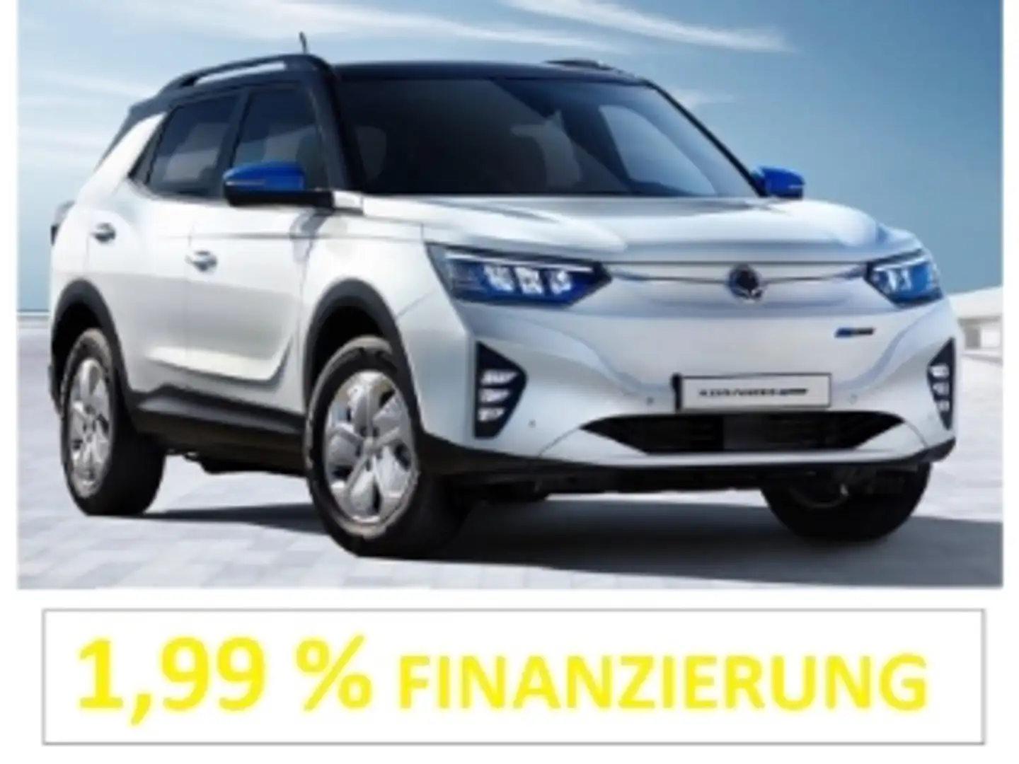 SsangYong Korando E-Motion Titanium inkl. M+S Radsatz 189,-€ MTL OHN Weiß - 2
