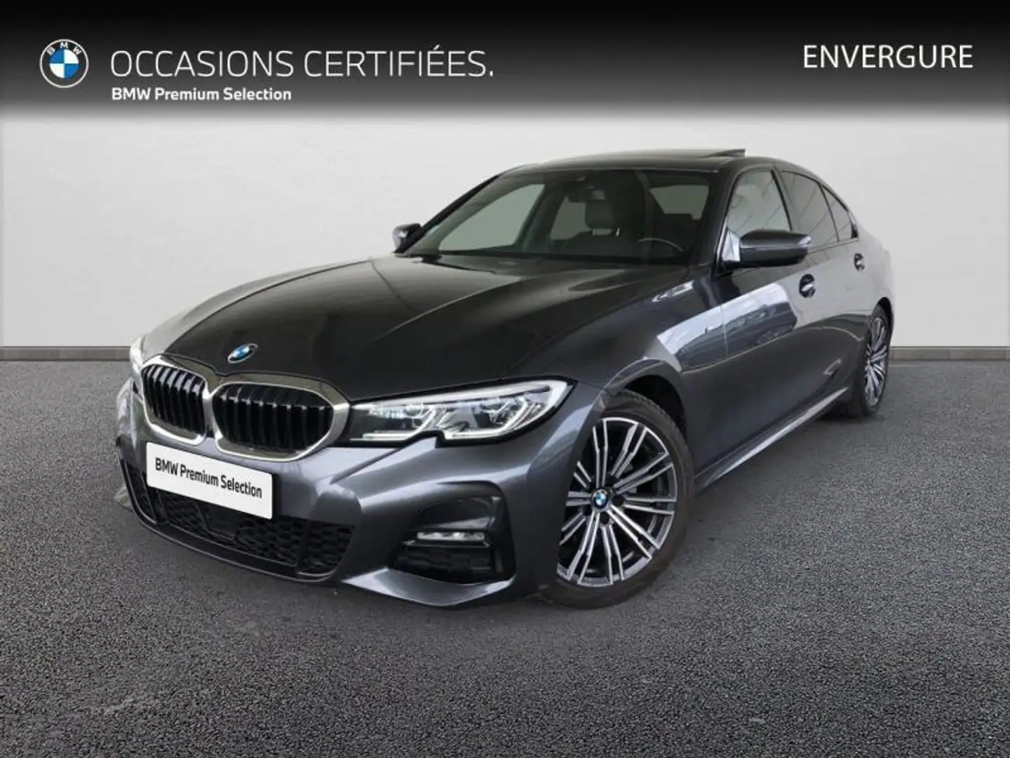 BMW 320 320dA MH 190ch M Sport Noir - 1