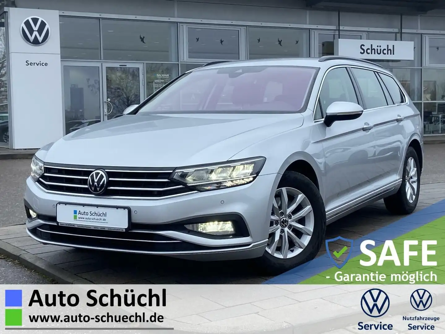 Volkswagen Passat Variant 2.0 TDI DSG Business AHK+NAVI+LED Silber - 1
