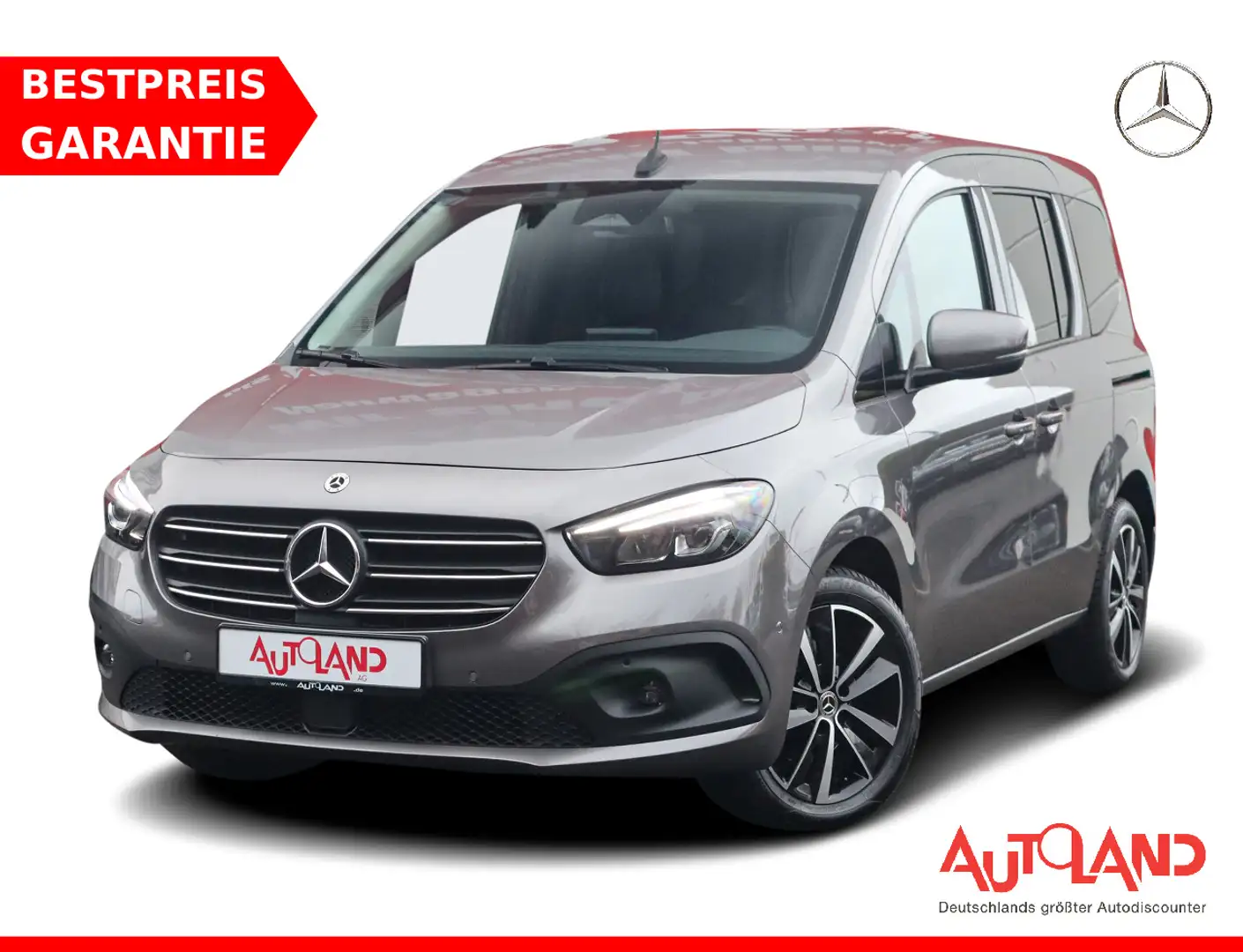 Mercedes-Benz Classe T T 180d Progressive LED Navi AHK Kamera DAB PDC Gris - 1