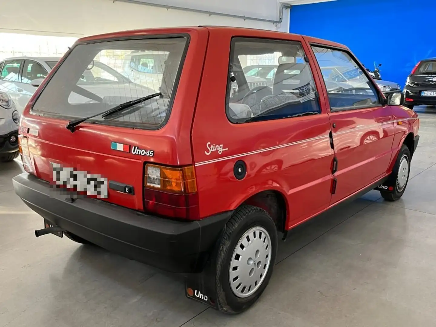 Fiat Uno 45 3 porte Sting Conservata auto NO BOLLO !!! Rojo - 2