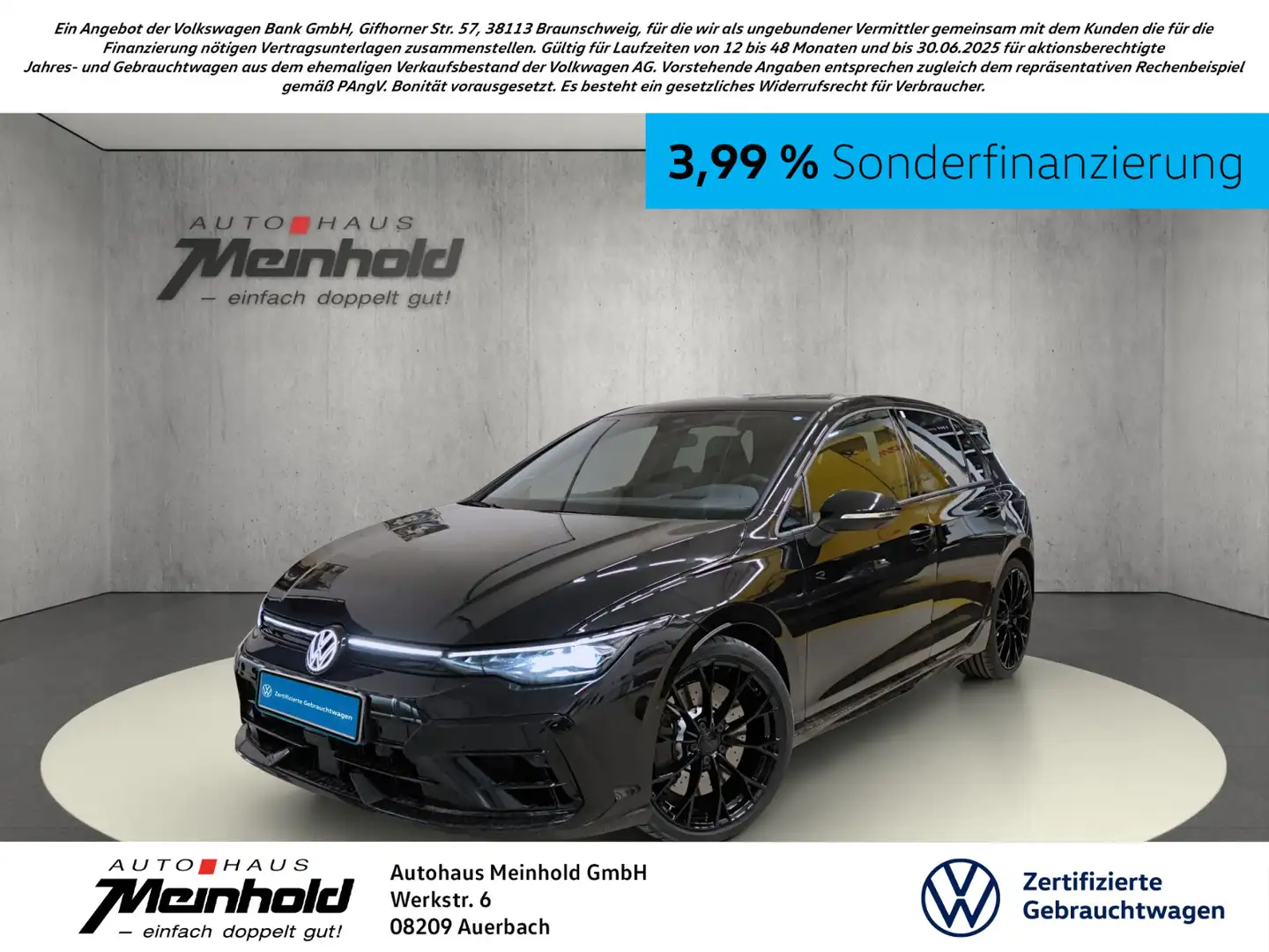 Volkswagen Golf R DSG 4-motion Black Edition, Kamera, 19" Schwarz - 1