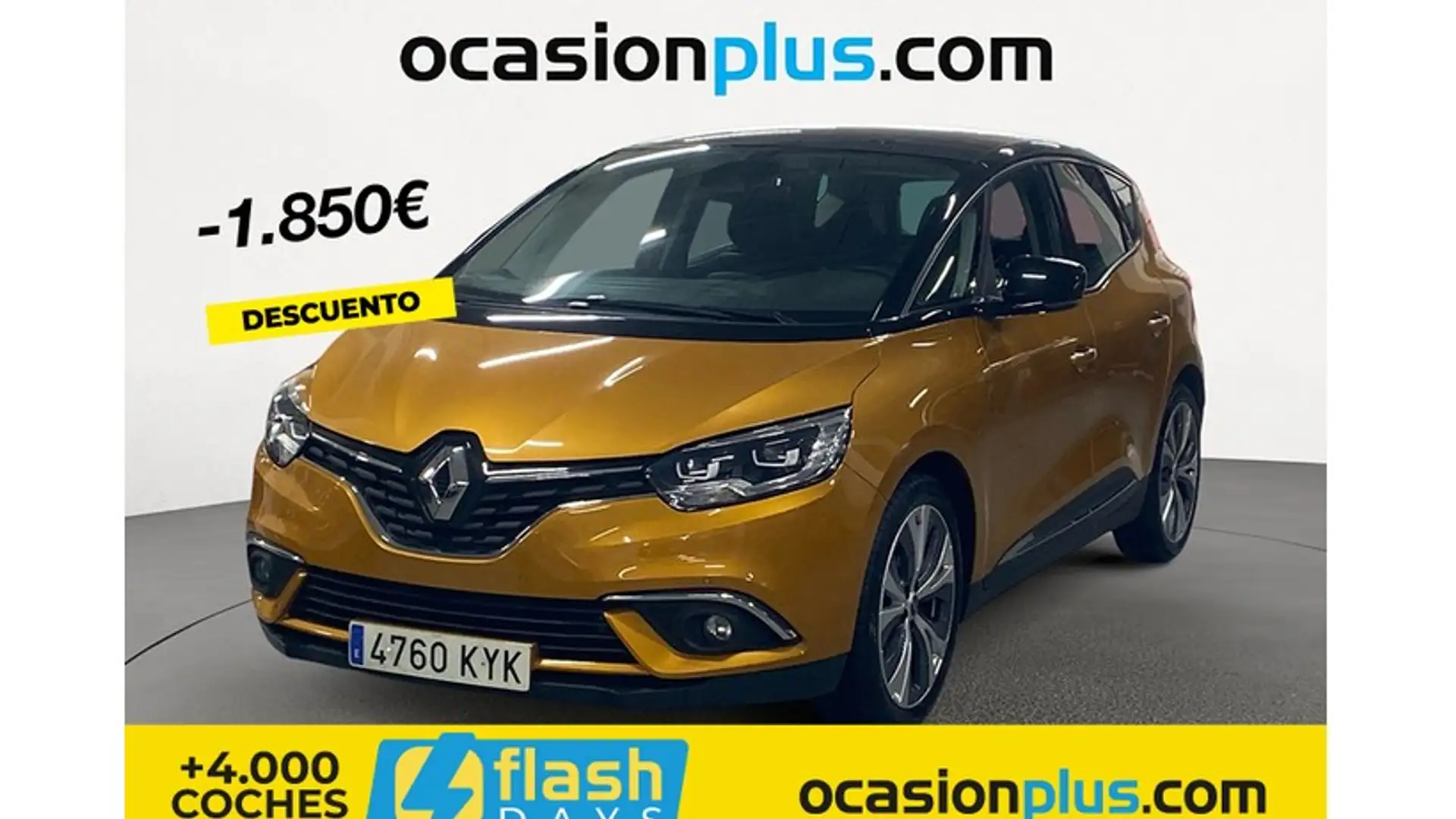 Renault Scenic E-Tech Evolution Autonomía Confort 125kW Naranja - 1