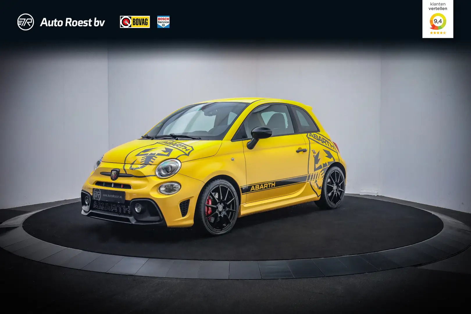 Fiat 500 Abarth 1.4T 180Pk 595 COMPETIZIONE BEATS AUDIO/XENON/SABE Amarillo - 1