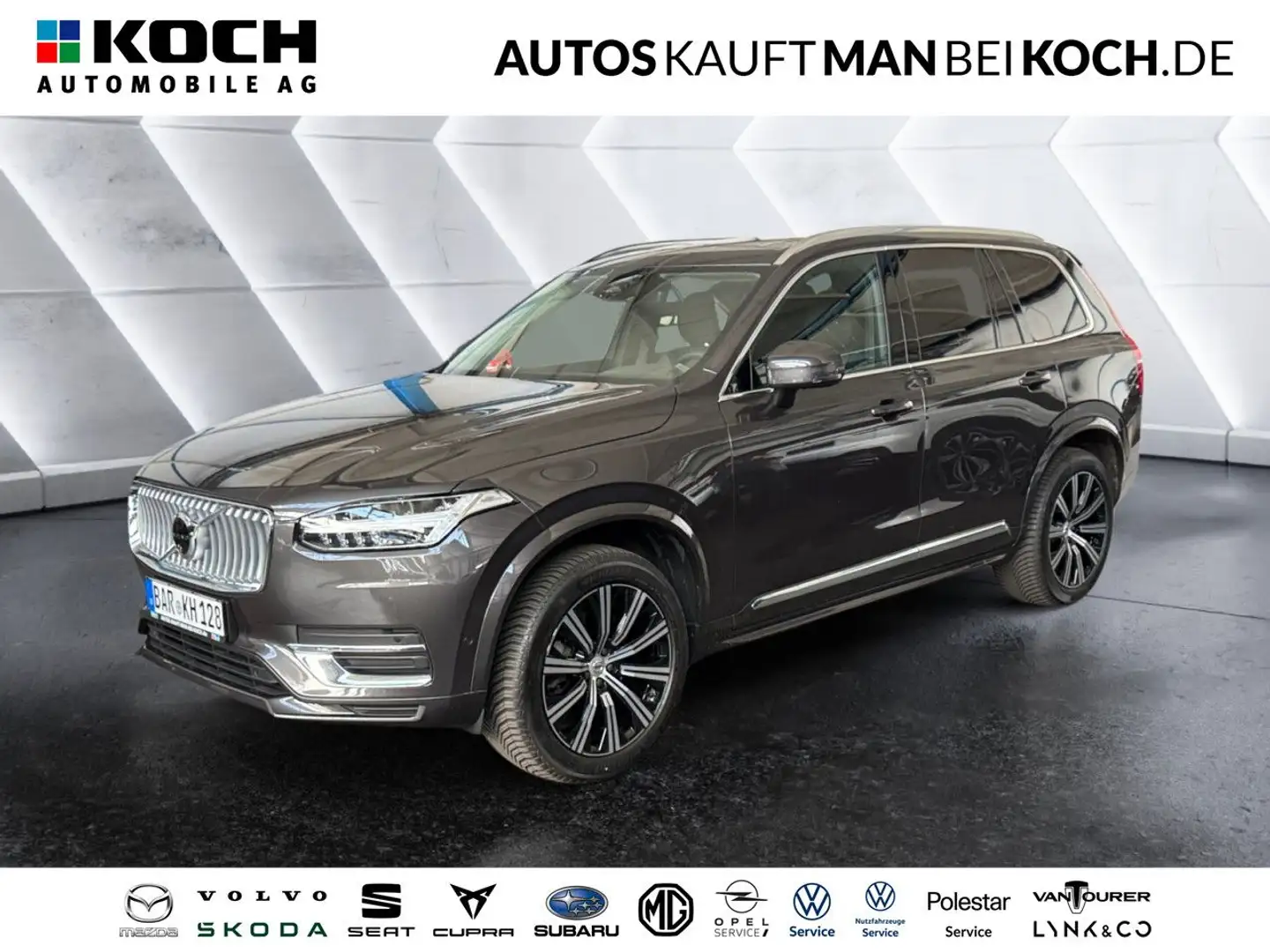 Volvo XC90 B5 AWD Mild-Hybrid Diesel Plus Bright Grau - 1