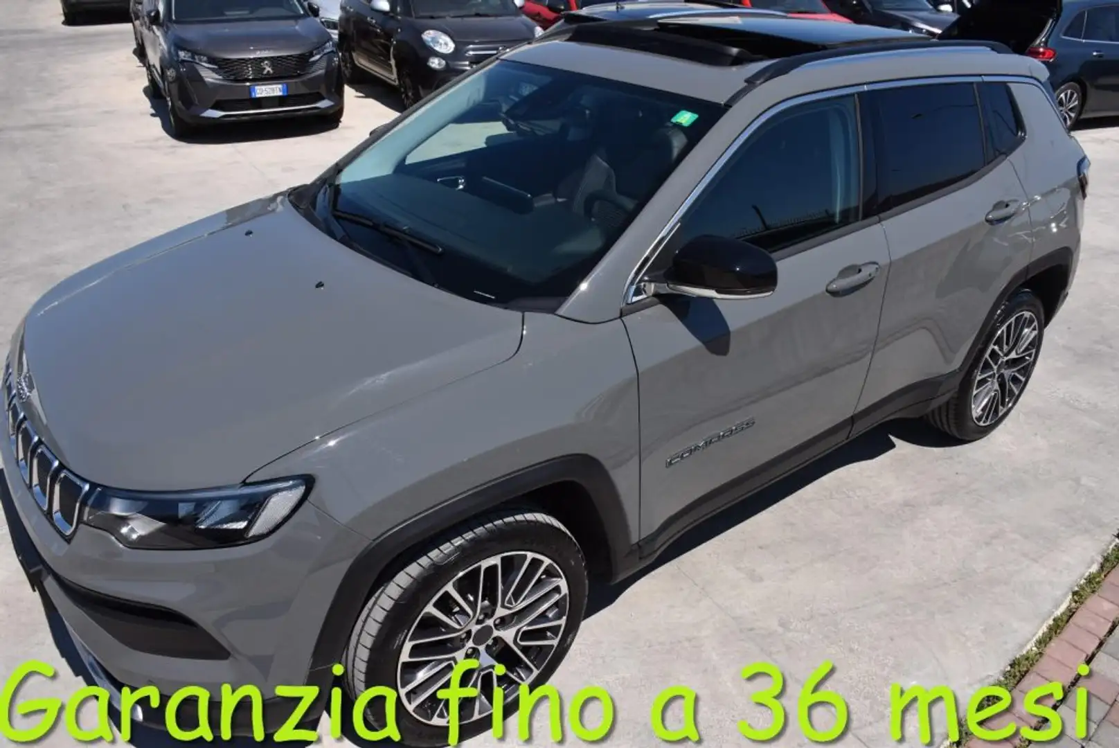 Jeep Compass 1.6 Multijet II 2WD Limited *TETTUCCIO* Gris - 1