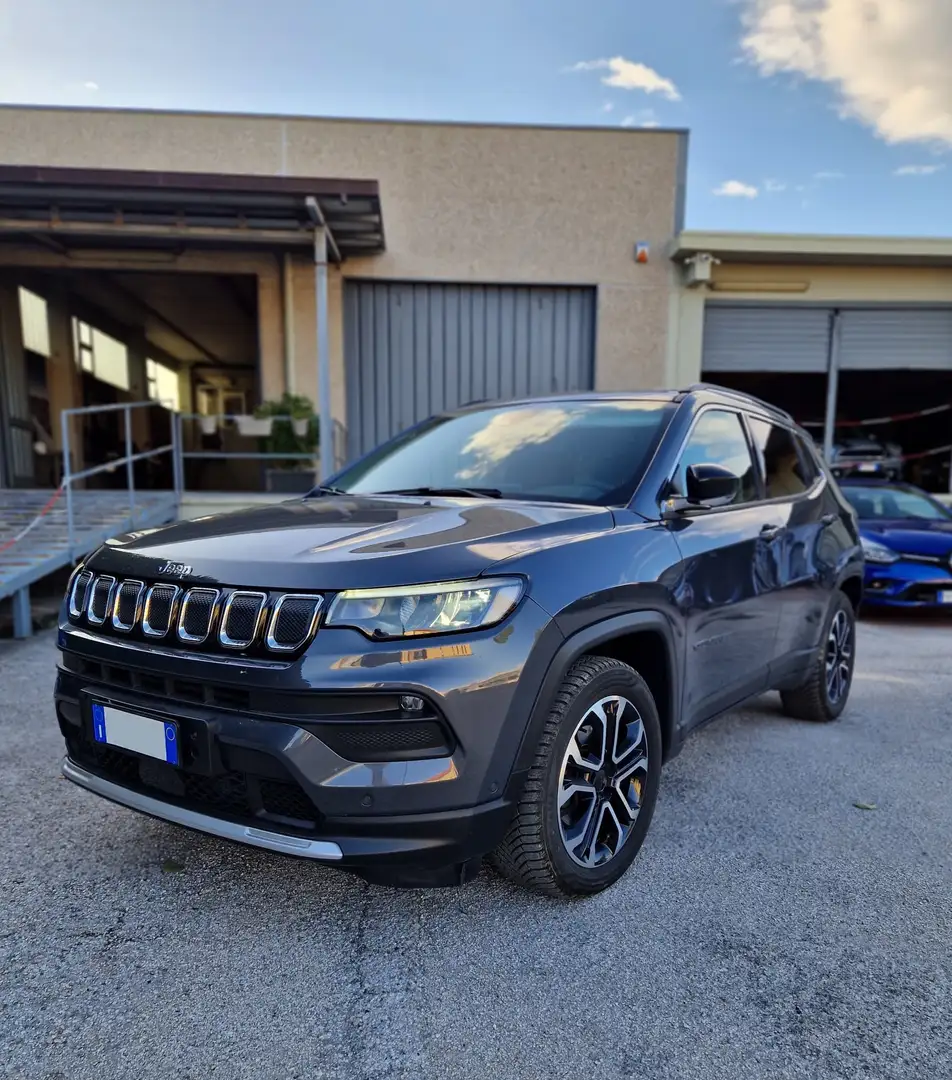 Jeep Compass 1.6 mjt Limited 130cv Gris - 1