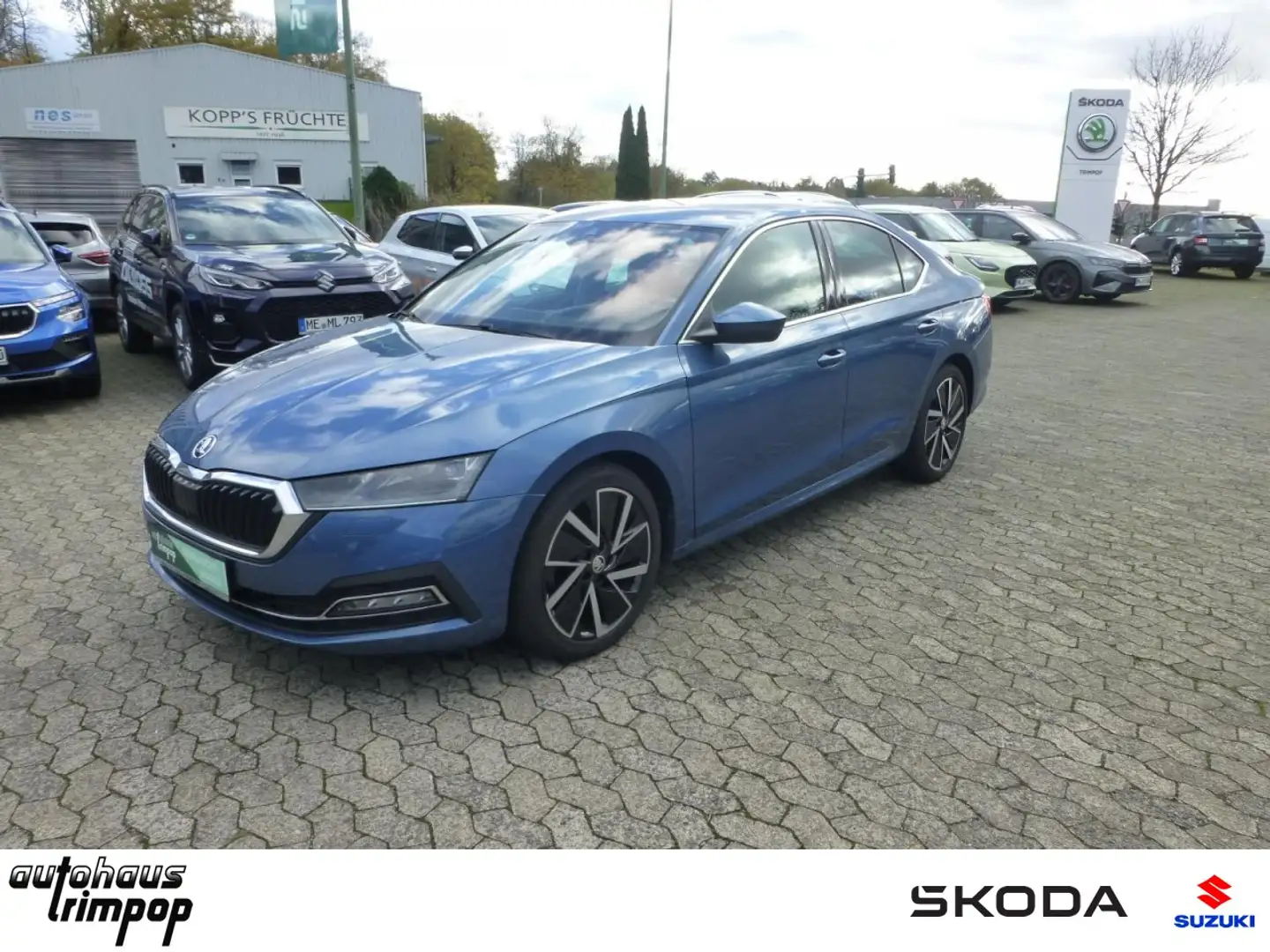 Skoda Octavia 1.5 TSI First Edition NAVI KLIMA KAM Klima Navi Blau - 1