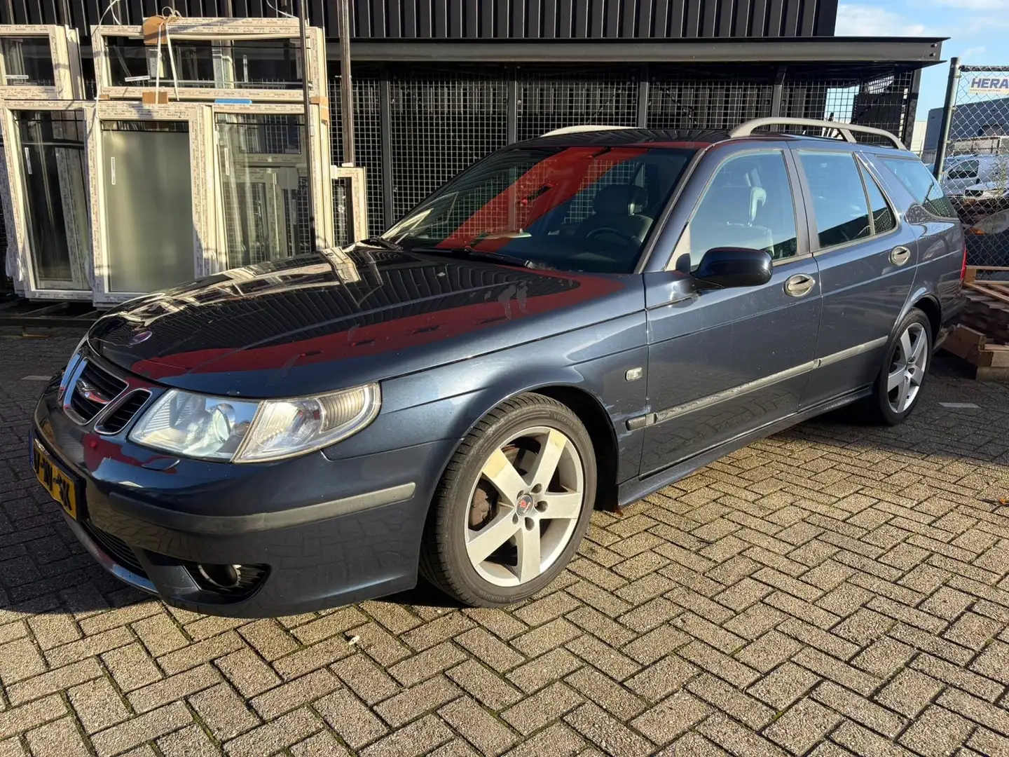 Saab 9-5 2.3 Turbo Aero Station Blauw - 1