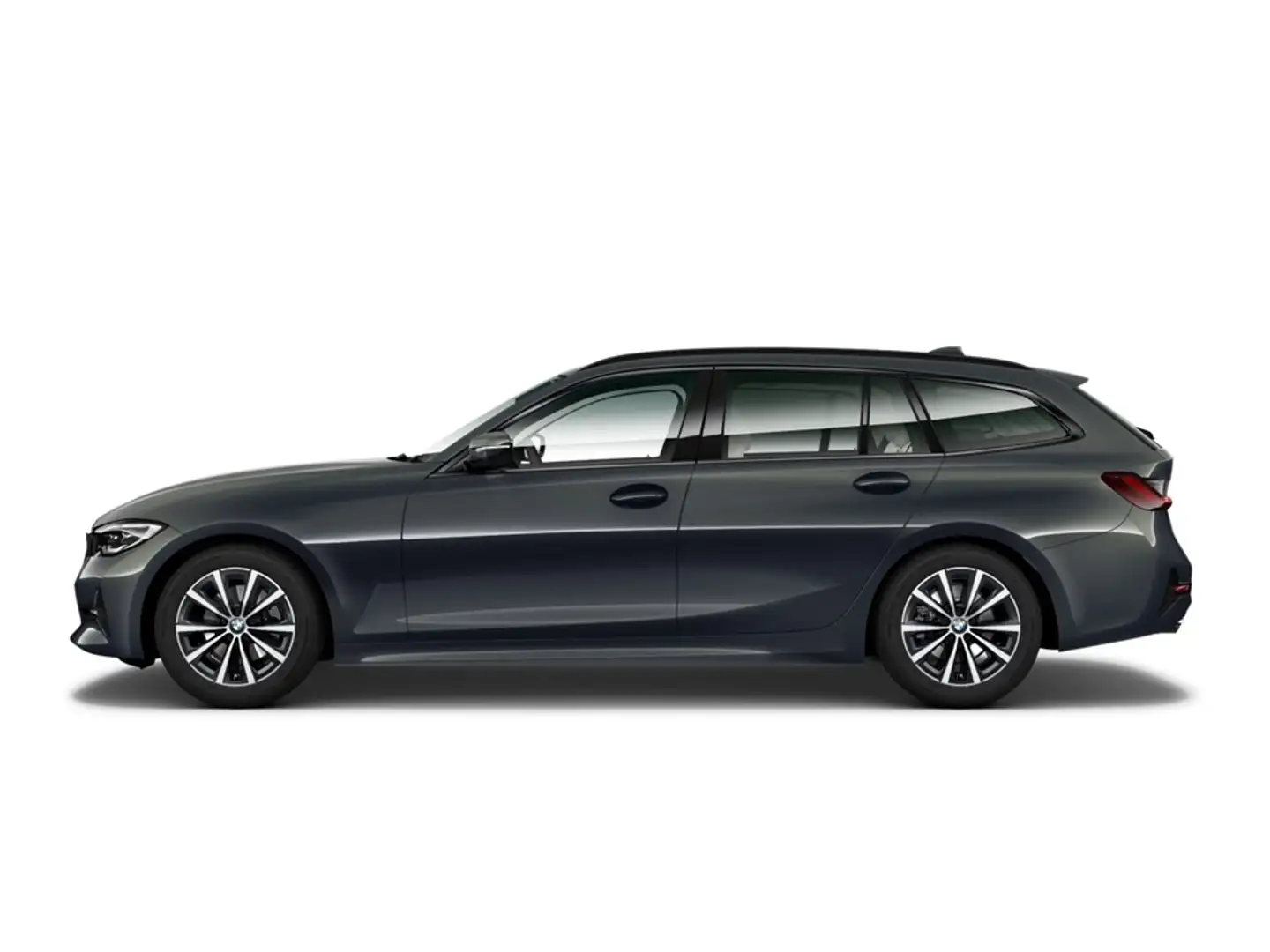 BMW 330 i Sport Line touring/Navigation/Leder/LED Grau - 2