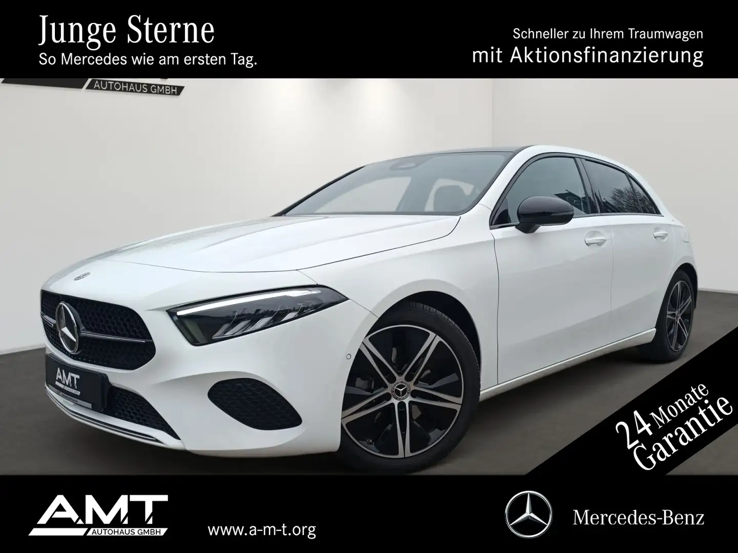 Mercedes-Benz A 200 A 200 Progr. Advan+Pano+Night+Winter+Kamera+DAB Blanc - 1