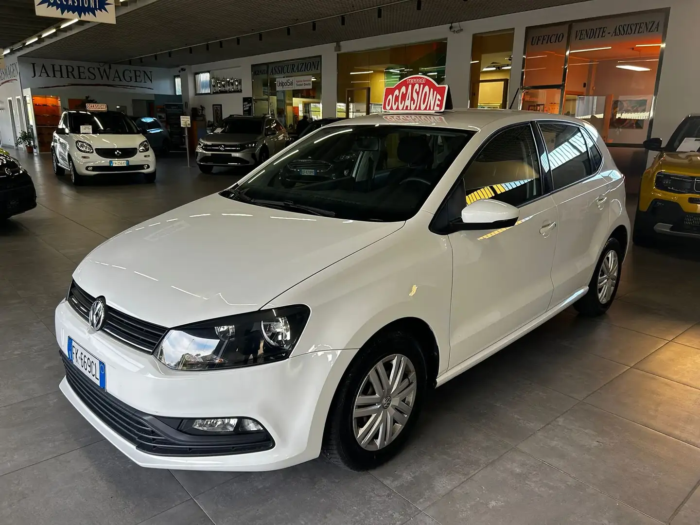 Volkswagen Polo 5p 1.4 tdi Trendline 75cv Bianco - 1