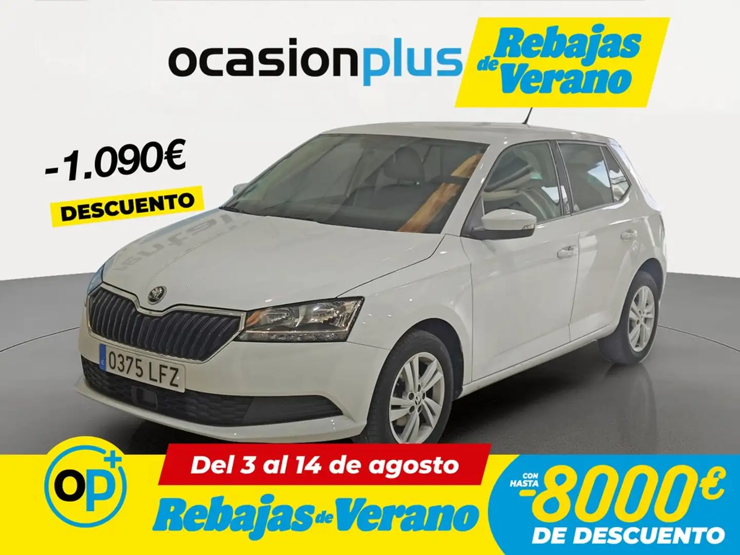 Skoda Fabia 1.0 MPI Ambition 44kW Blanco - 1