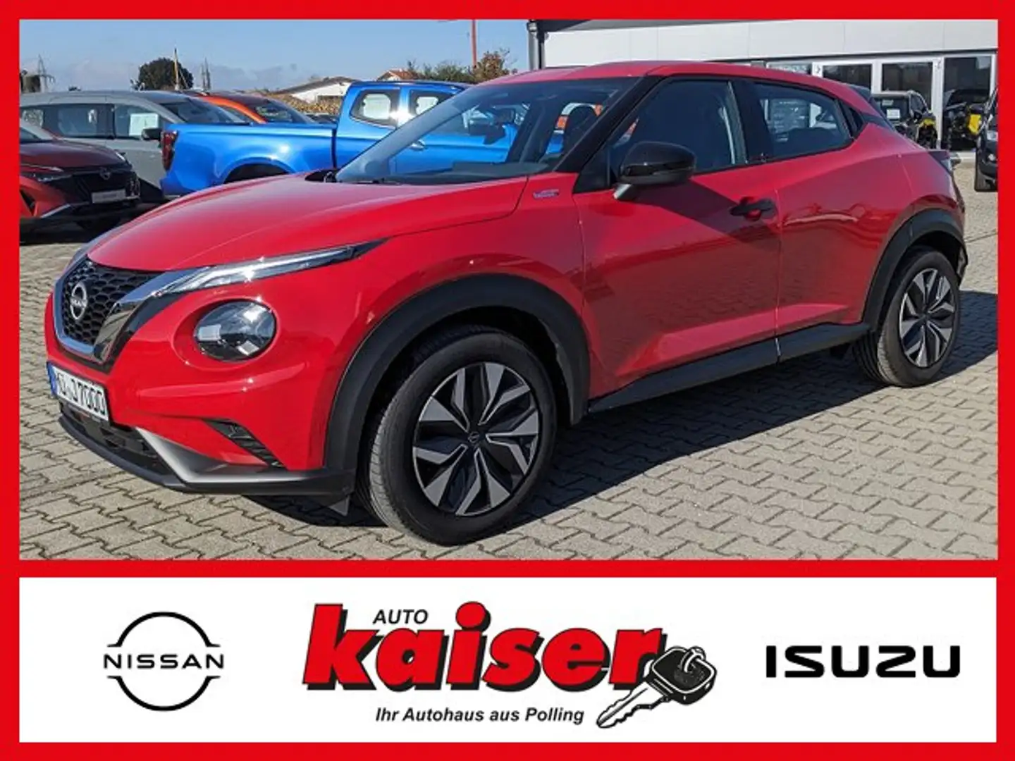Nissan Juke Juke 1.0 DIG-T Acenta Rouge - 1