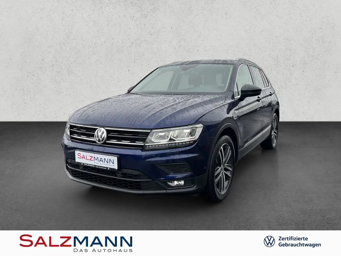 Volkswagen Tiguan 2.0 TDI IQ.DRIVE, Navi, AHK, Dach, Kamera Blau - 1