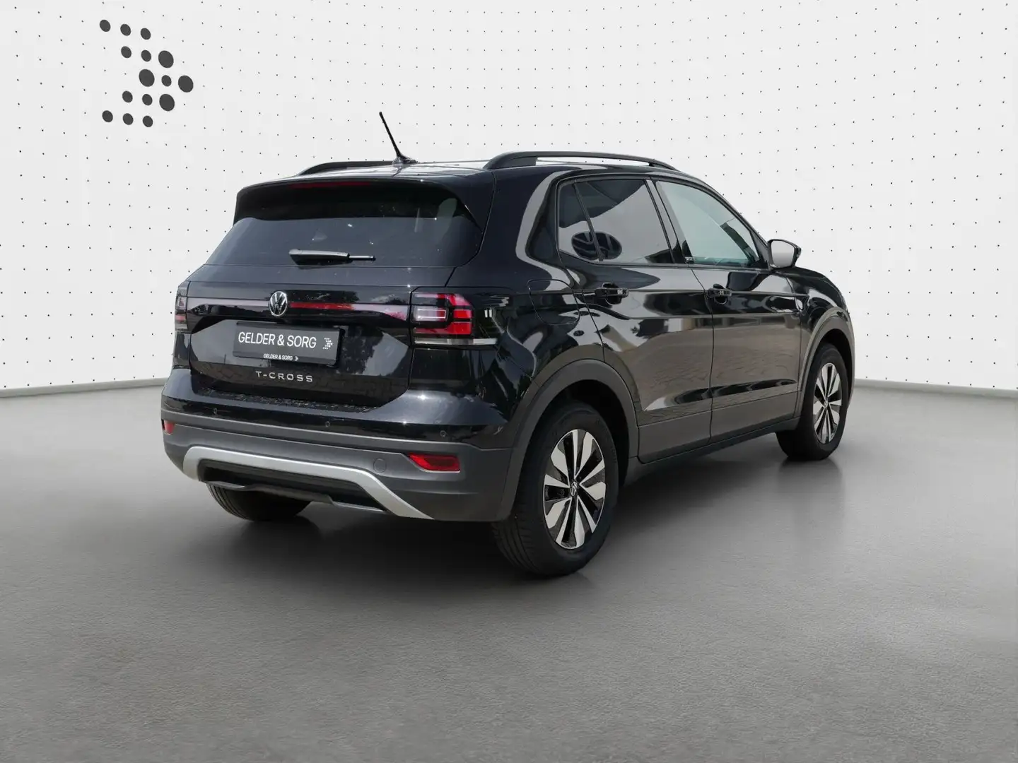 Volkswagen T-Cross Life Move 1.0 TSI RFK*Navi*DAB+AHK*ACC Zwart - 2