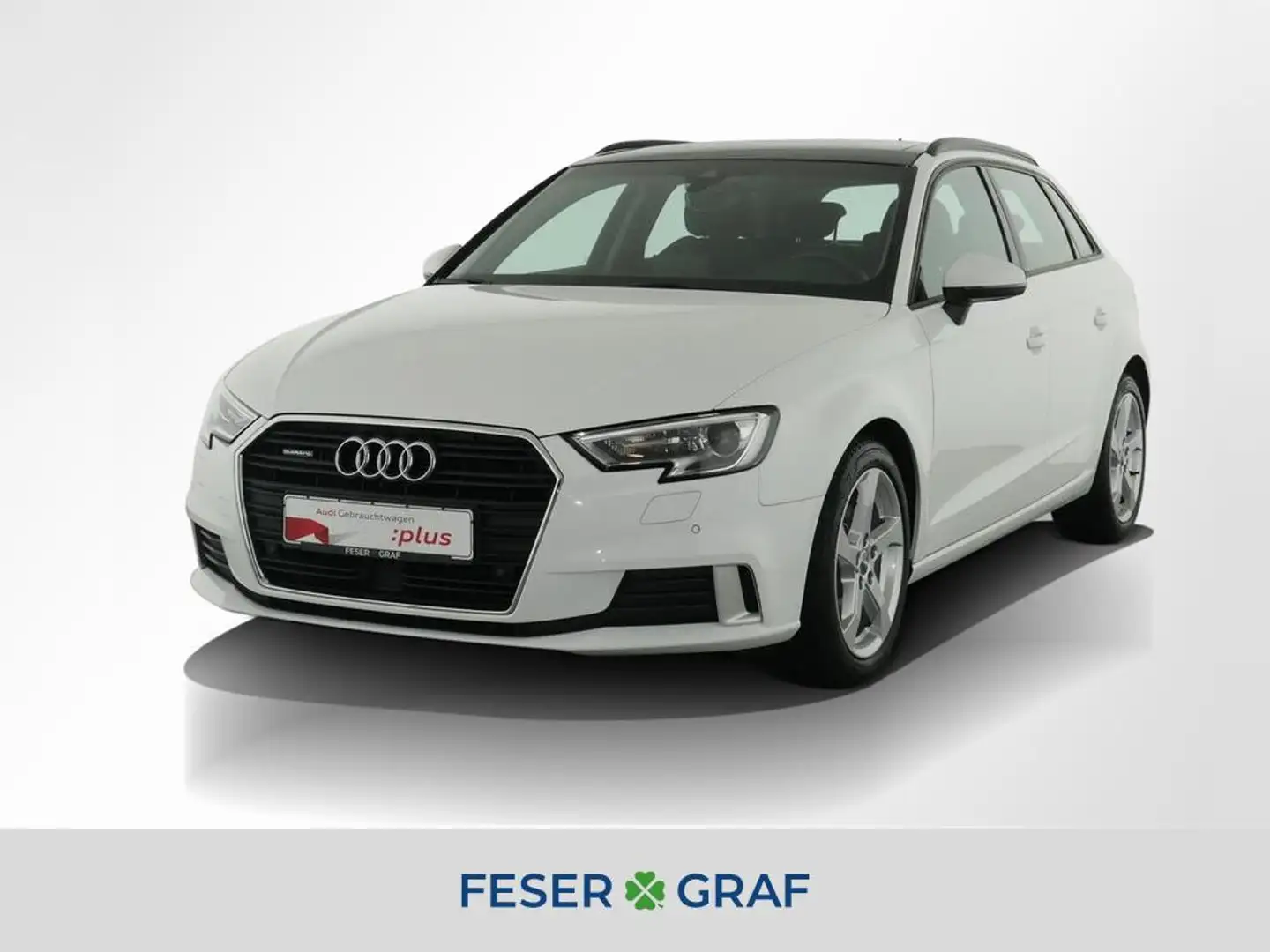 Audi A3 40 TDI qu S tronic sport Pano,Navi,Xenon Weiß - 1