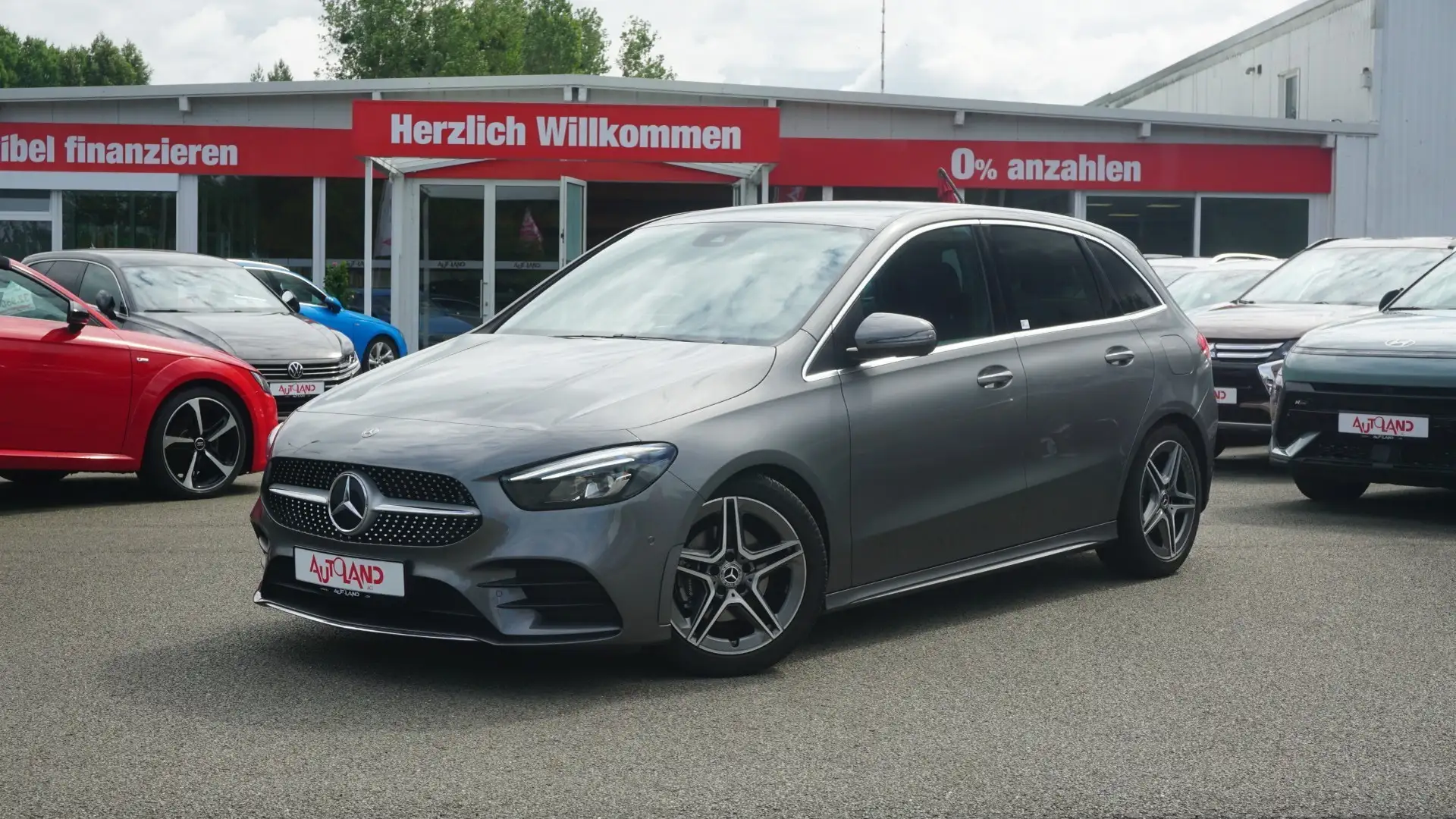 Mercedes-Benz B 150 B200 d Progressive Aut. LED Navi Sitzheizung PDC Argent - 2