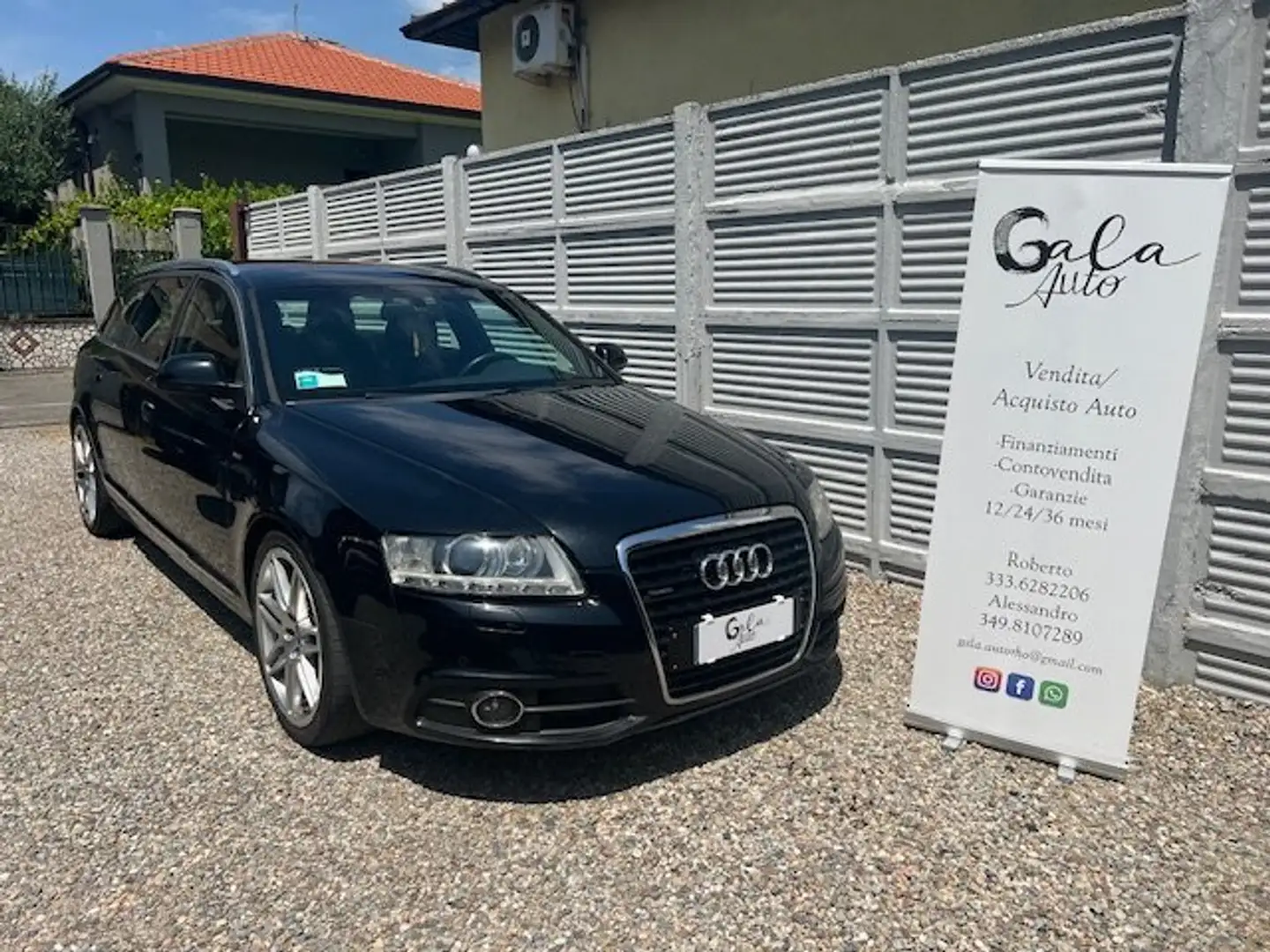 Audi A6 A6 Avant 3.0 V6 tdi quattro 240cv tiptronic S-Line Nero - 1