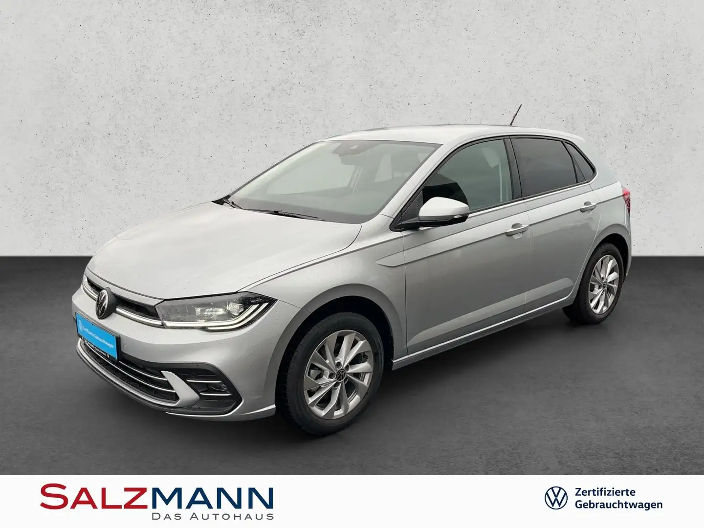 Volkswagen Polo 1.0 TSI DSG Style, AHK, Matrix-LED, Kamera Silber - 1