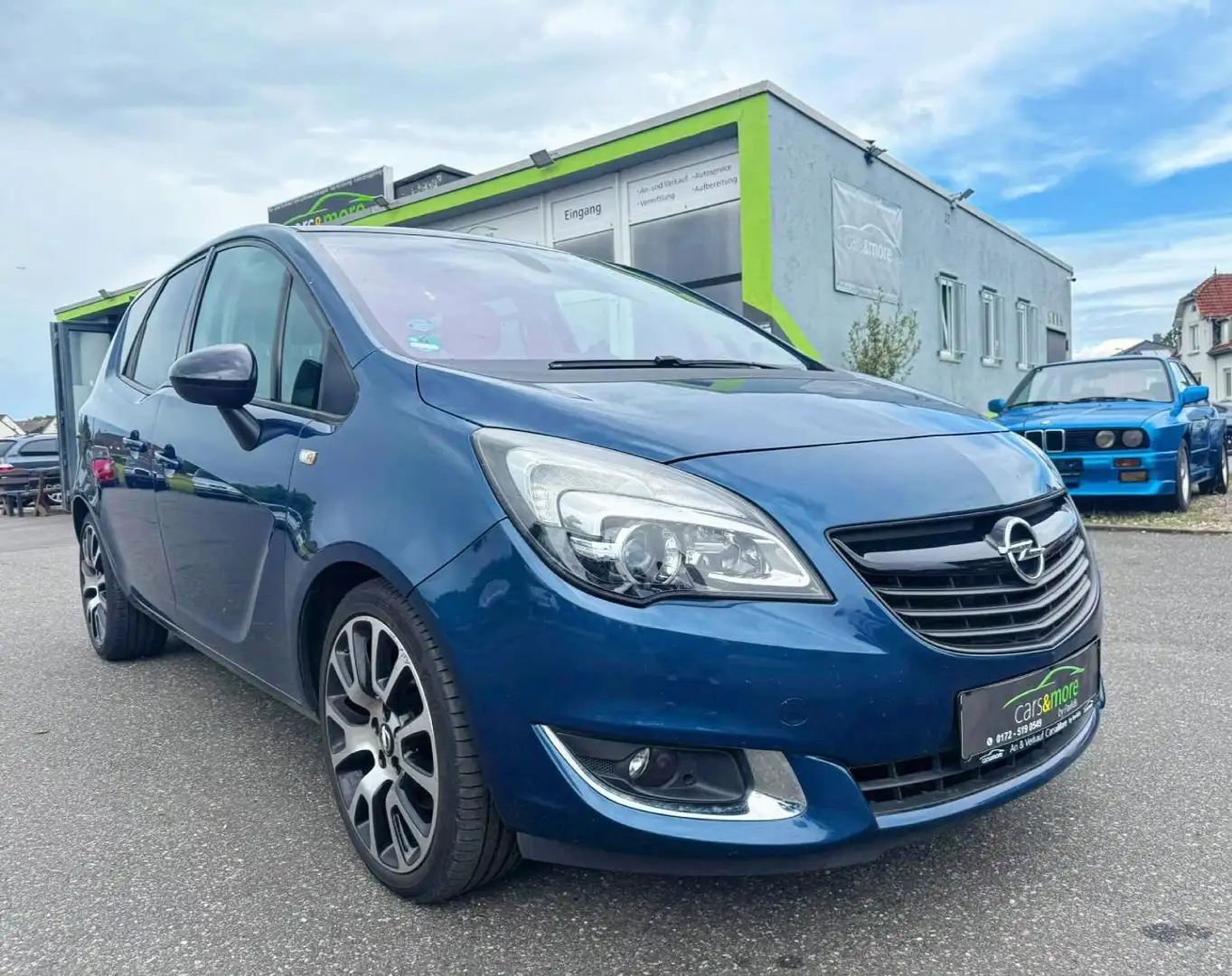 Opel Meriva Color Edition-KLIMAAUTOMATIK-NAVIGATION-PANORAMA Kék - 1