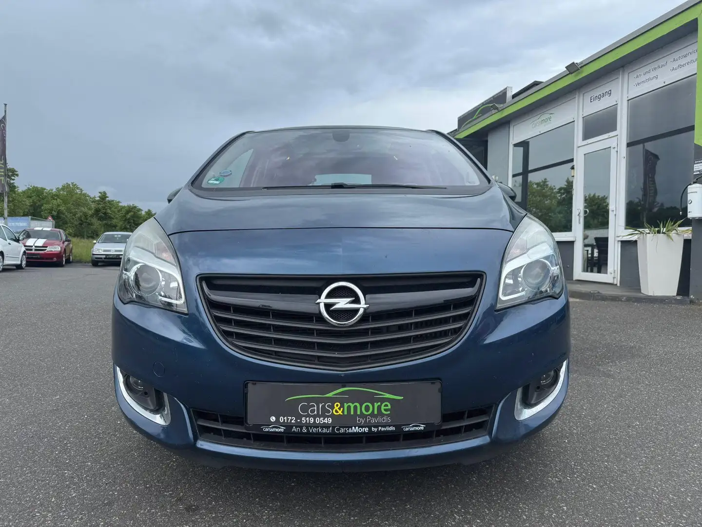 Opel Meriva Color Edition-KLIMAAUTOMATIK-NAVIGATION-PANORAMA Kék - 2