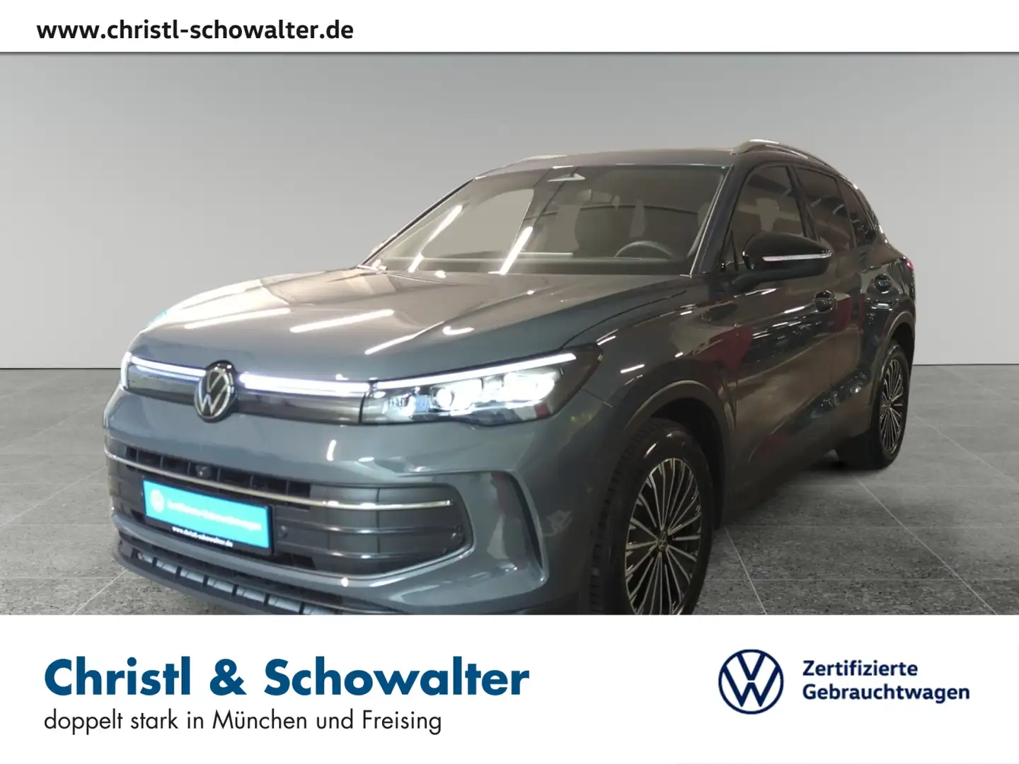 Volkswagen Tiguan 2.0 TDI DSG GOAL AHK MATRIX NAVI KLIMA Grau - 1